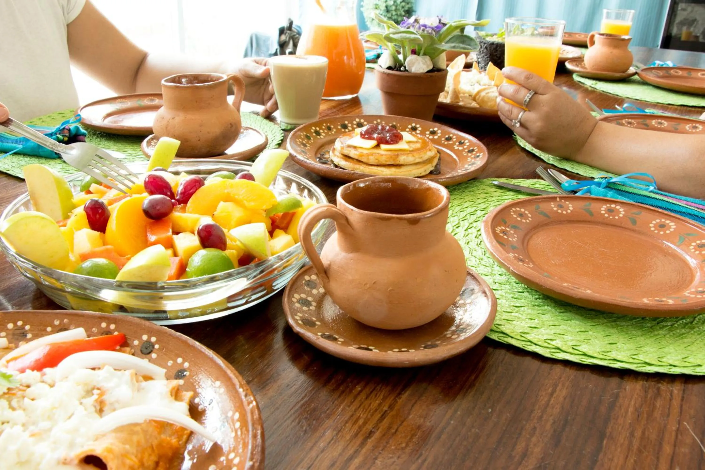 Breakfast in Hotel & Spa La Mansion del B Azul