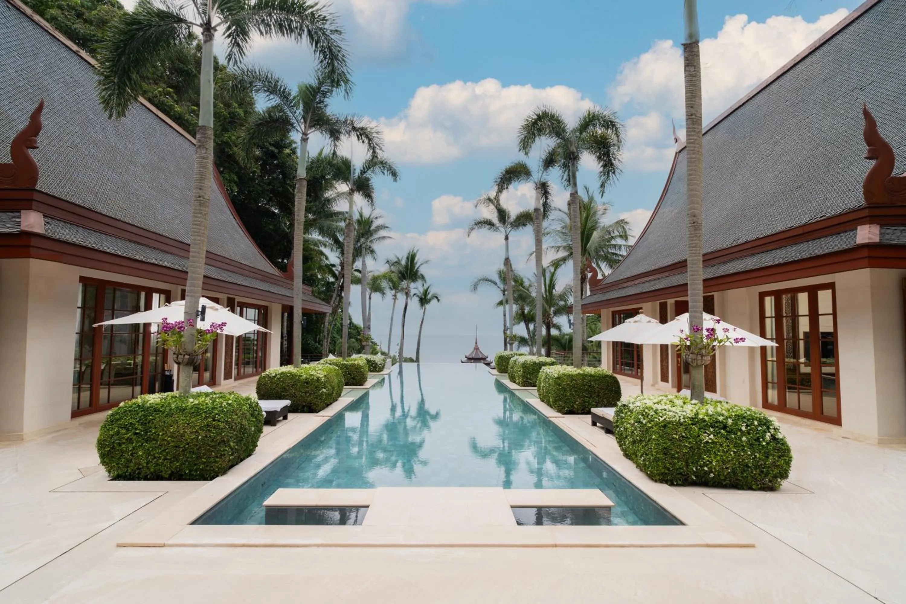 Swimming pool in Trisara Villas & Residences Phuket