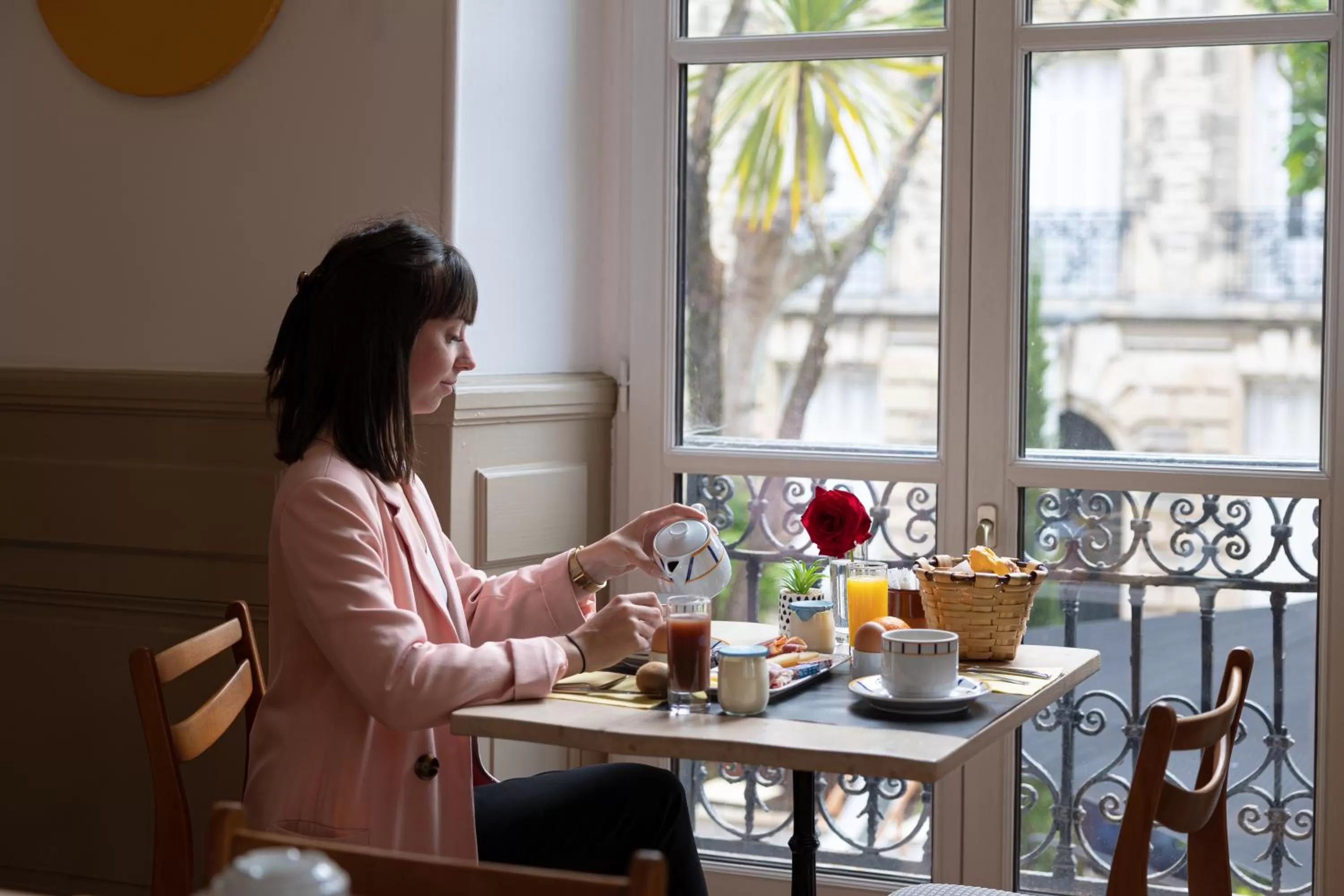 Buffet breakfast in Hôtel & Espace Bien-être La Maison du Lierre