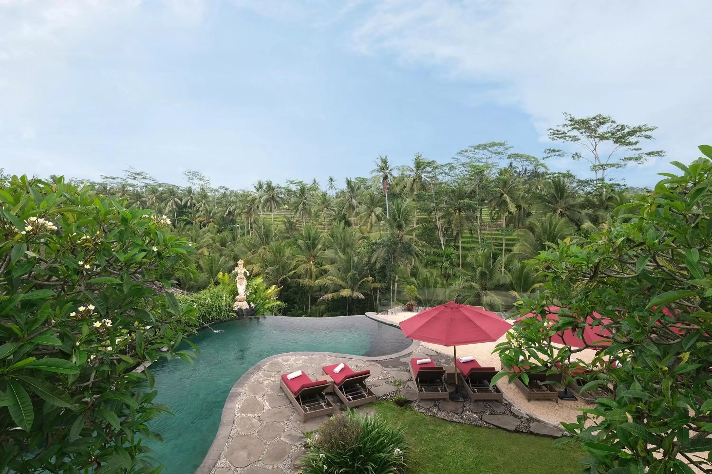 Garden view in Puri Sebali Resort