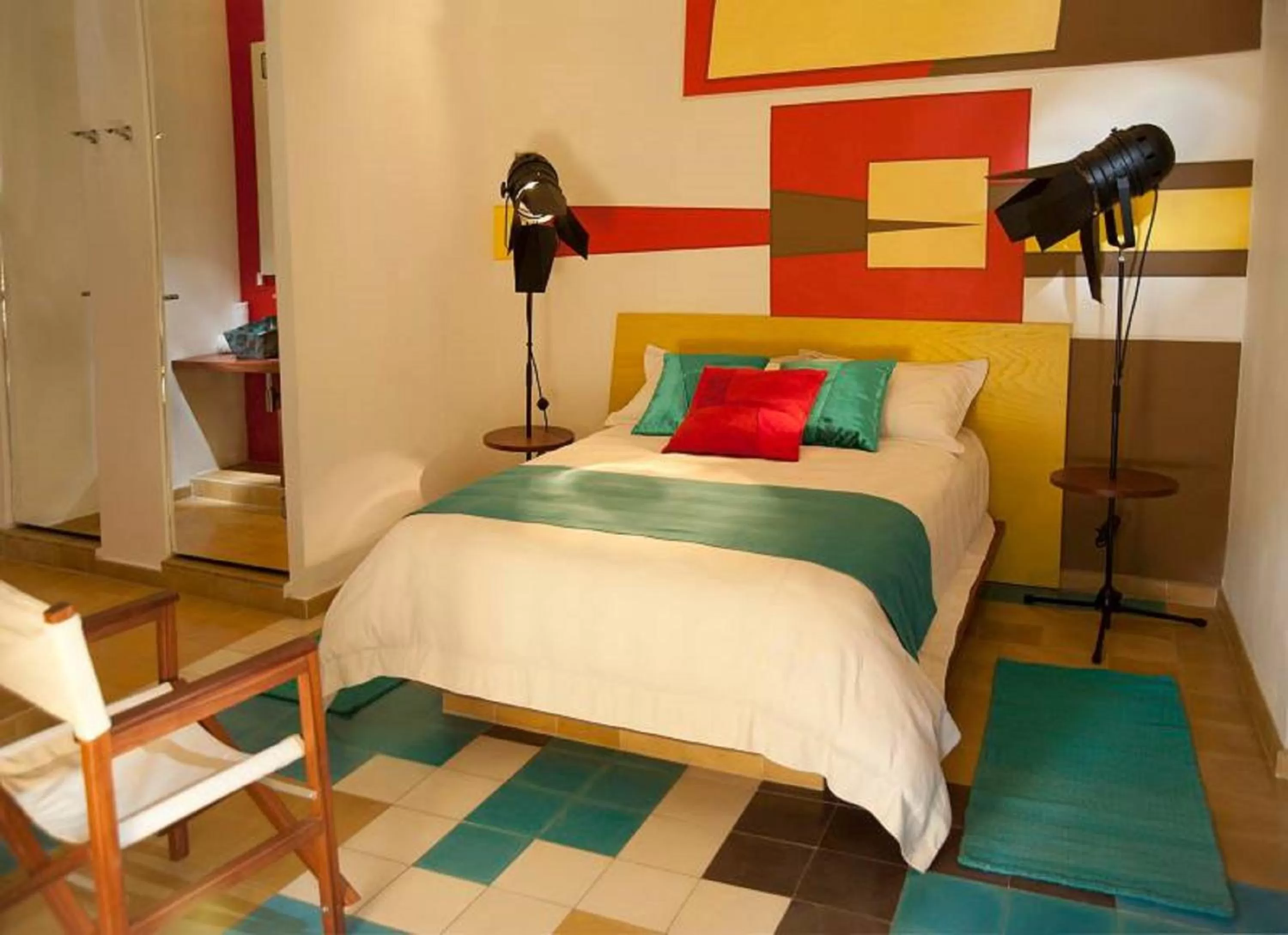 Bed in Del Carmen Concept Hotel Boutique by Chai