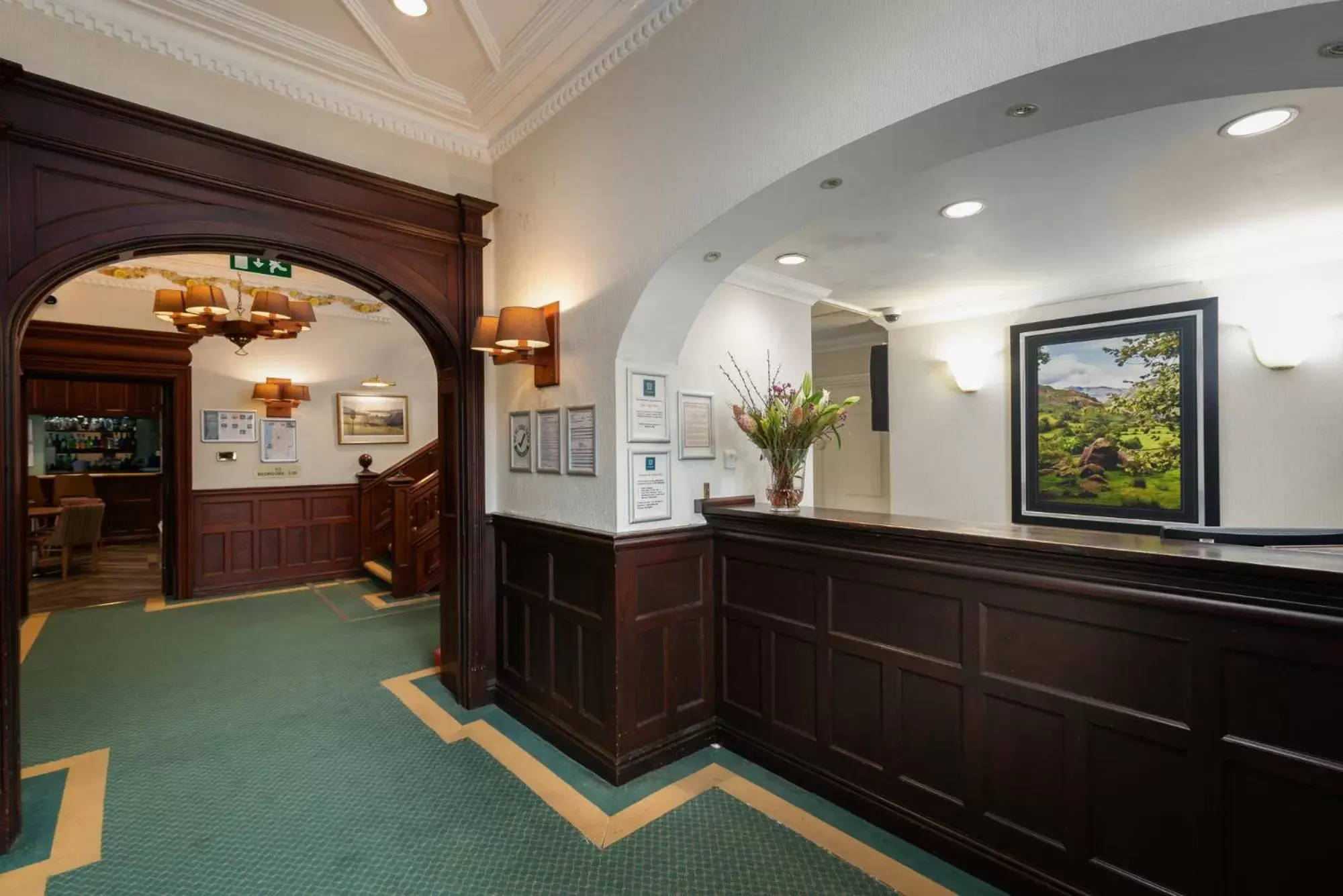 Lobby or reception, Lobby/Reception in Windermere Manor Hotel