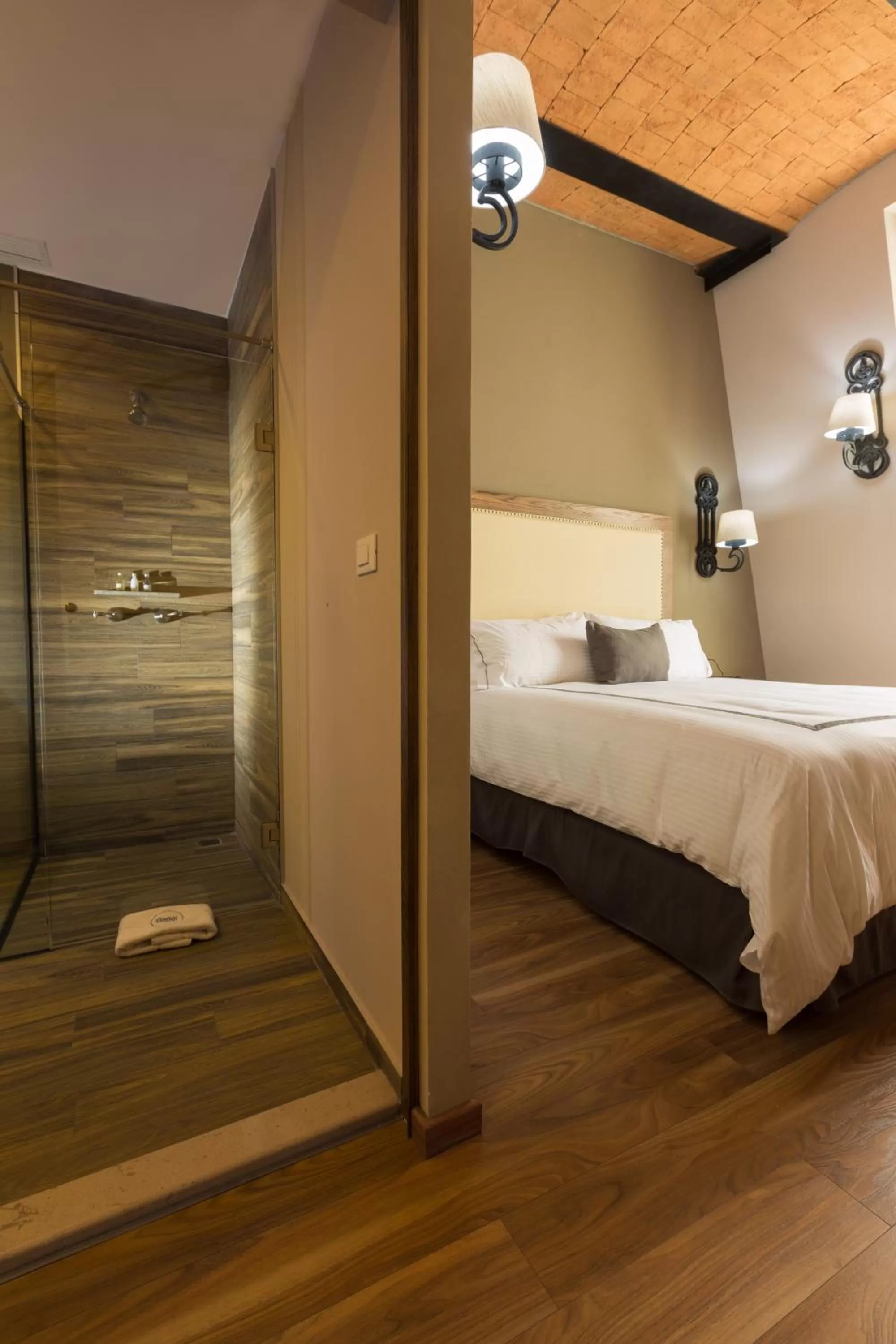 Bed in Historico Central Hotel