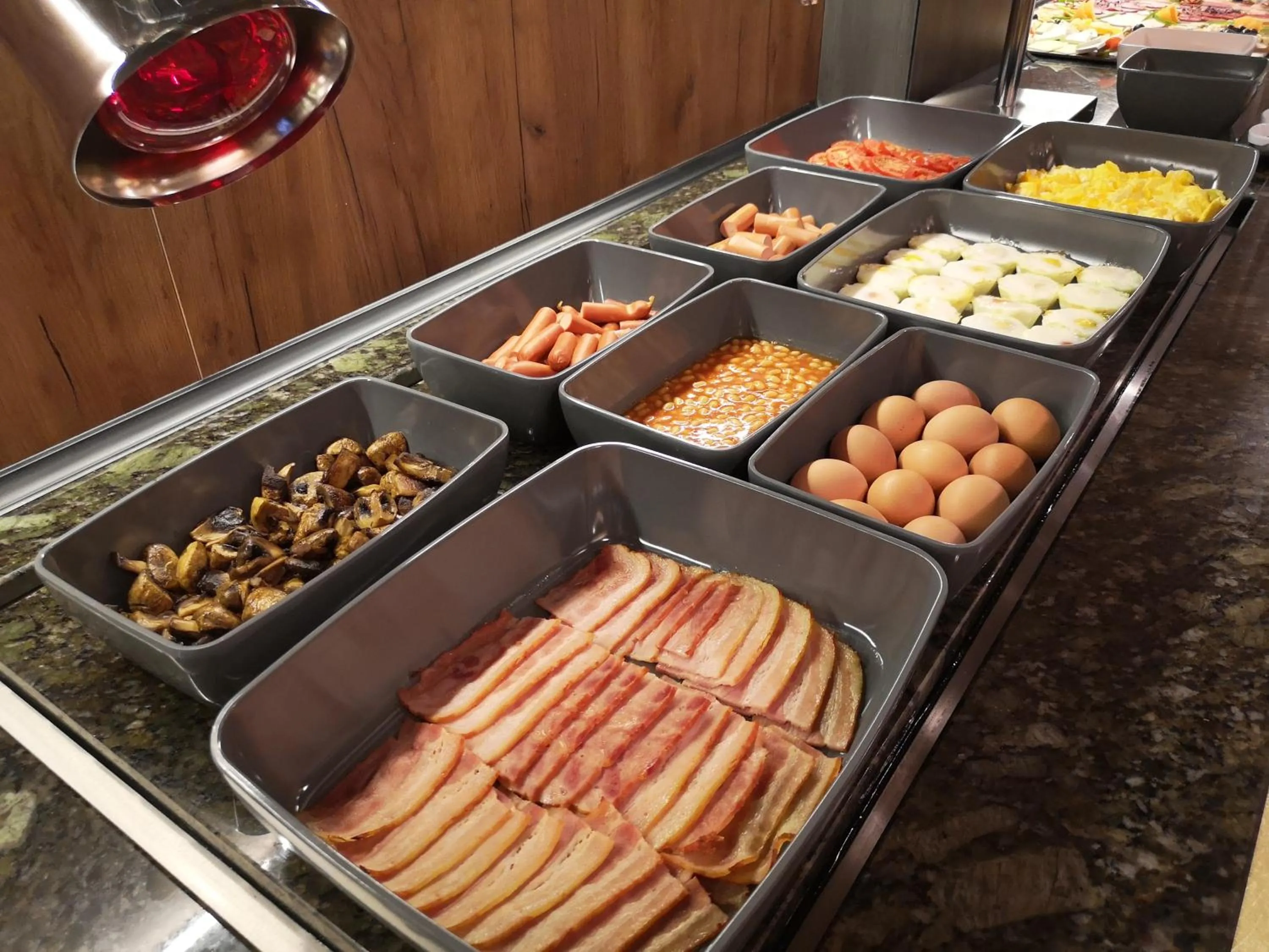 Buffet breakfast in Hotel Golden Tulip Varna