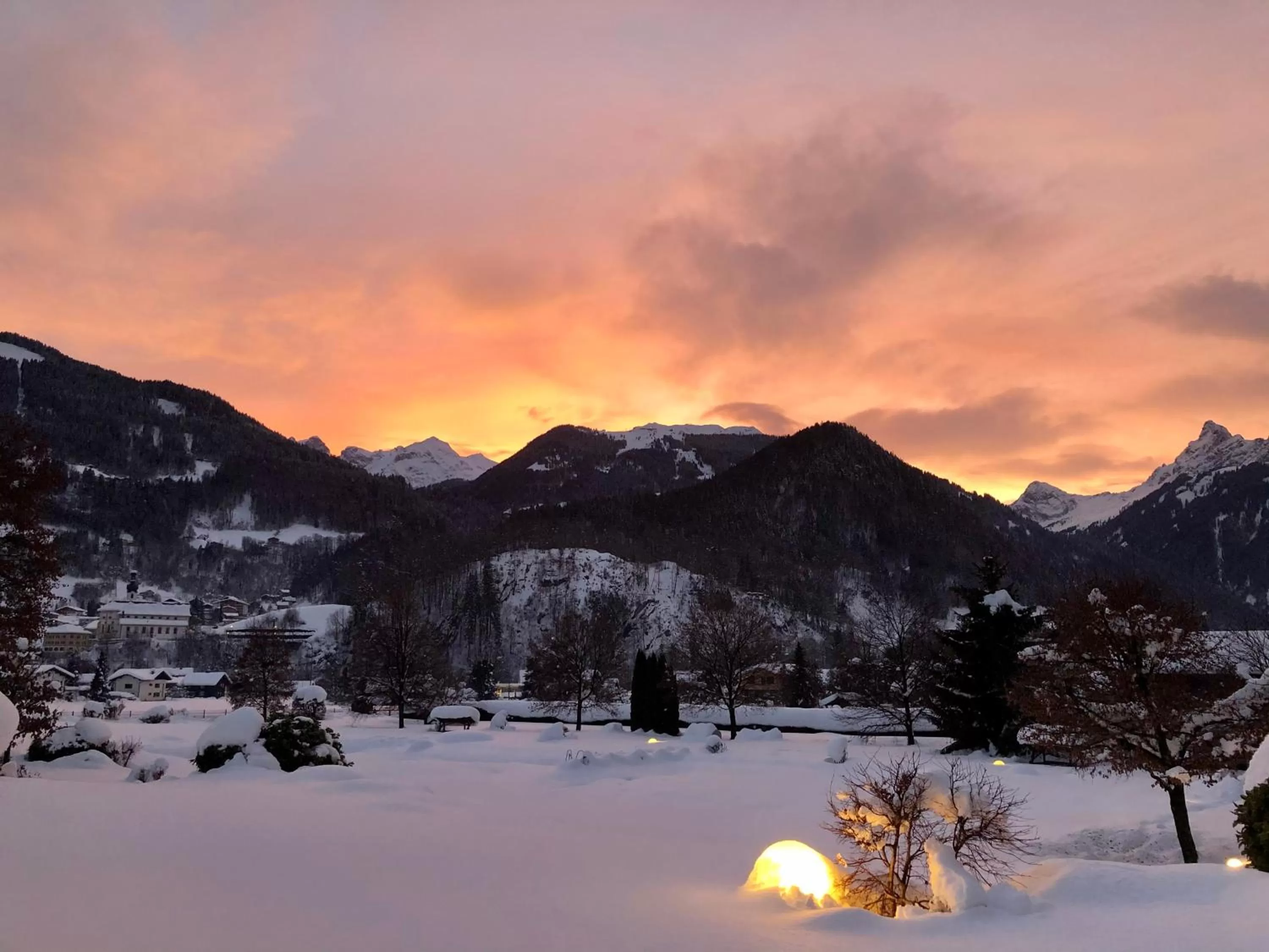 Winter in Hotel Vitalquelle Montafon