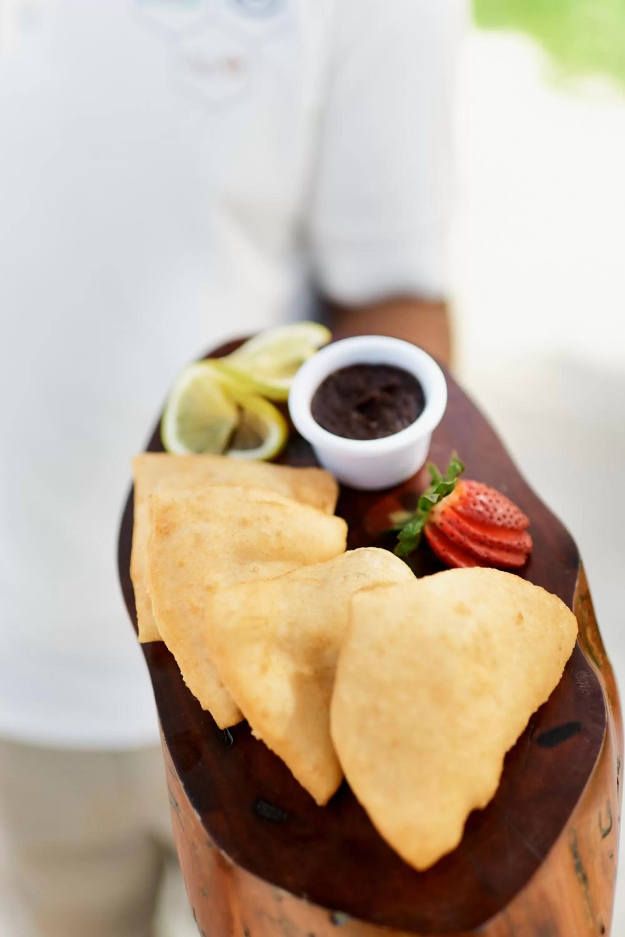 Breakfast in Grand Caribe Belize