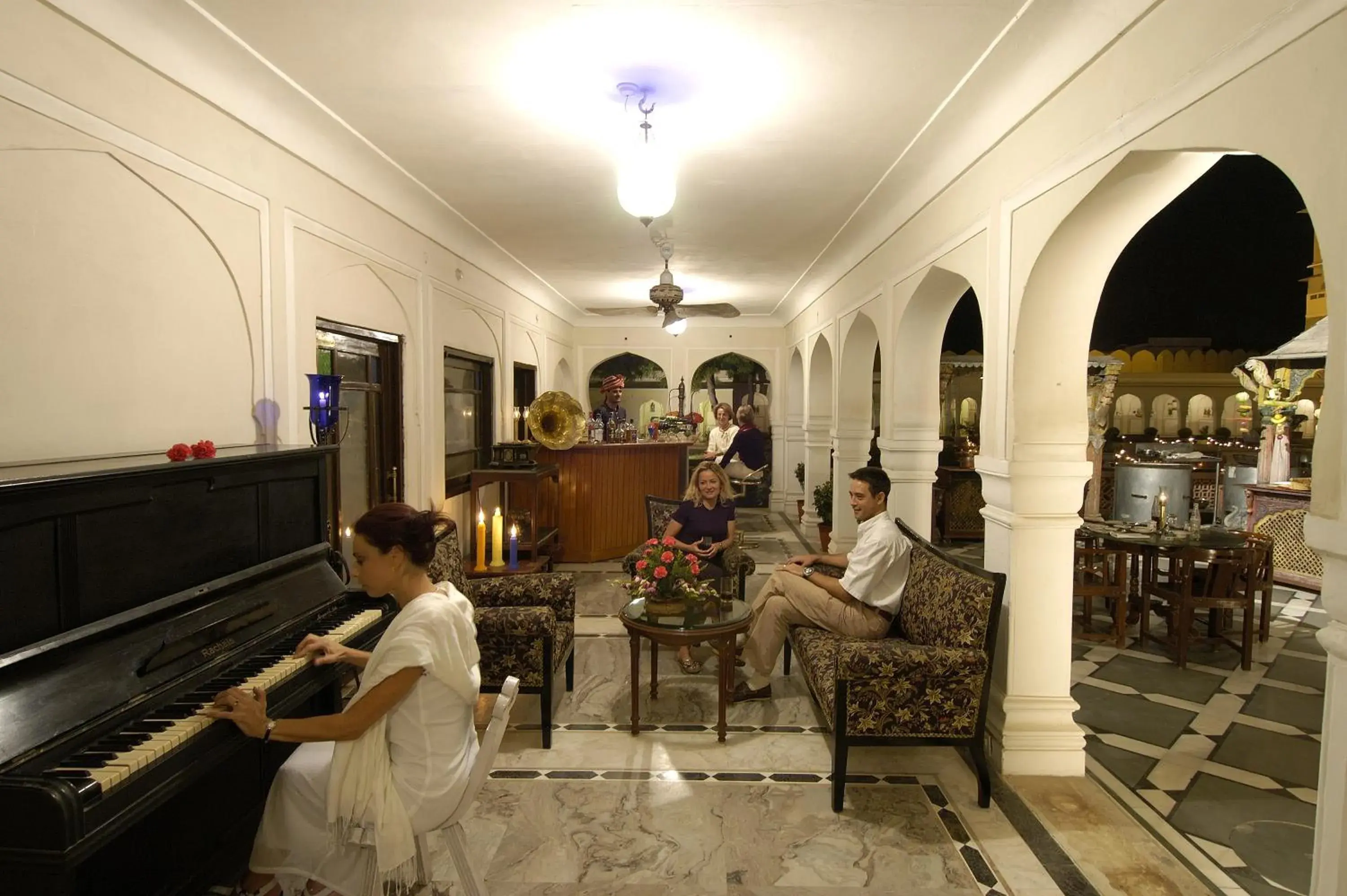 Lounge or bar in The Raj Palace (Small Luxury Hotels of the World)