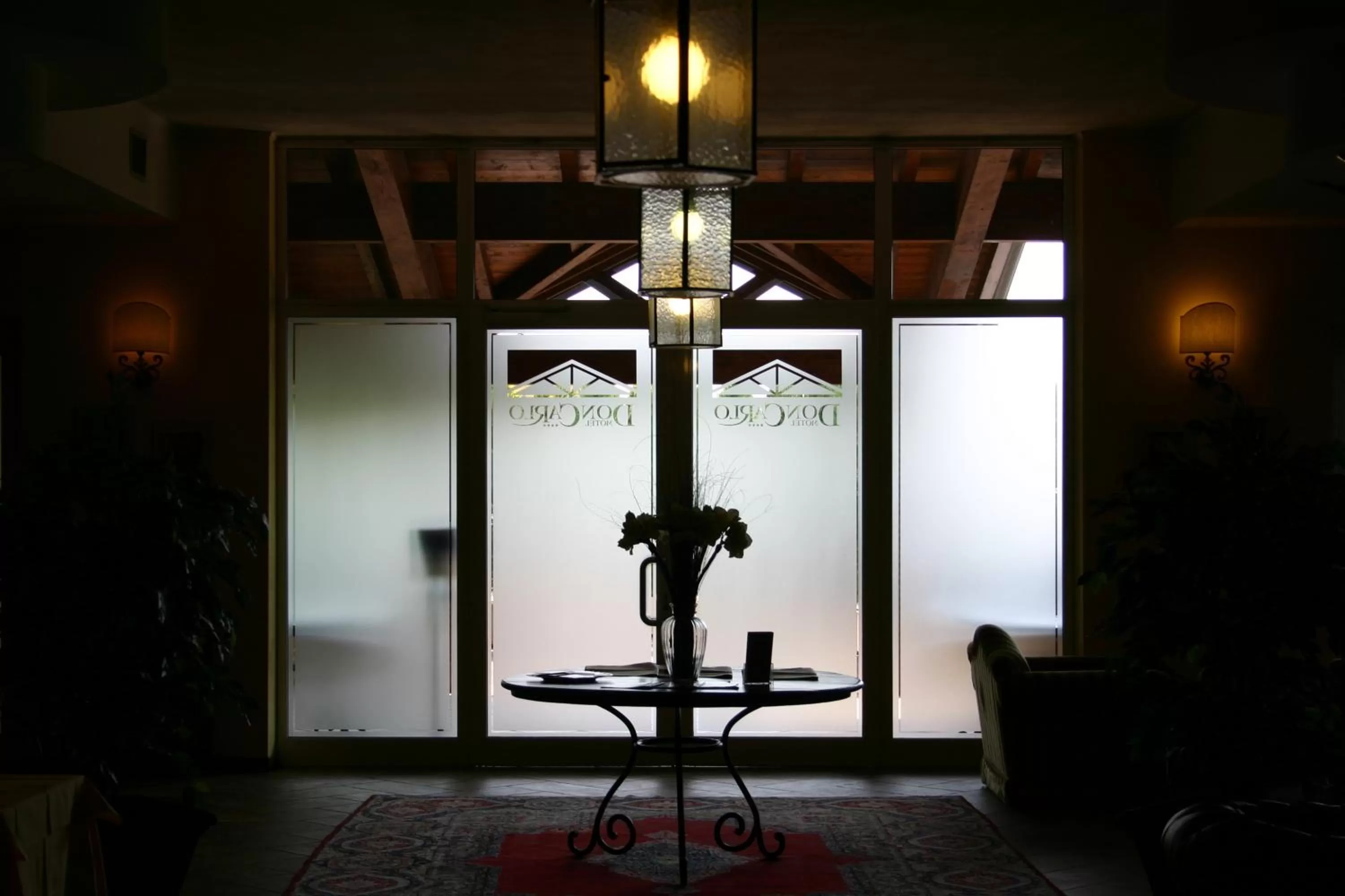 Decorative detail in Hotel Don Carlo