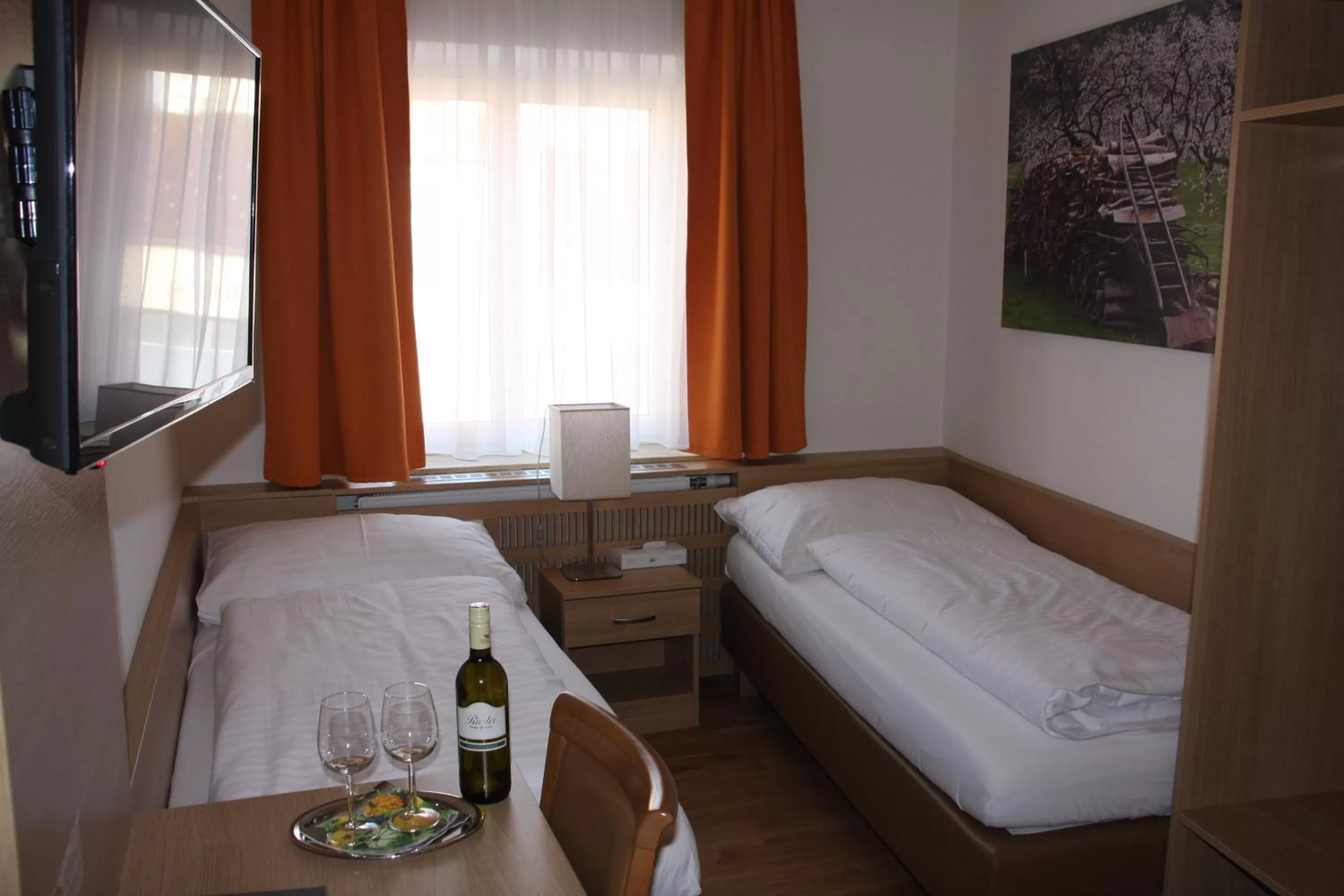 Bedroom, Bed in Weinhotel Rieder