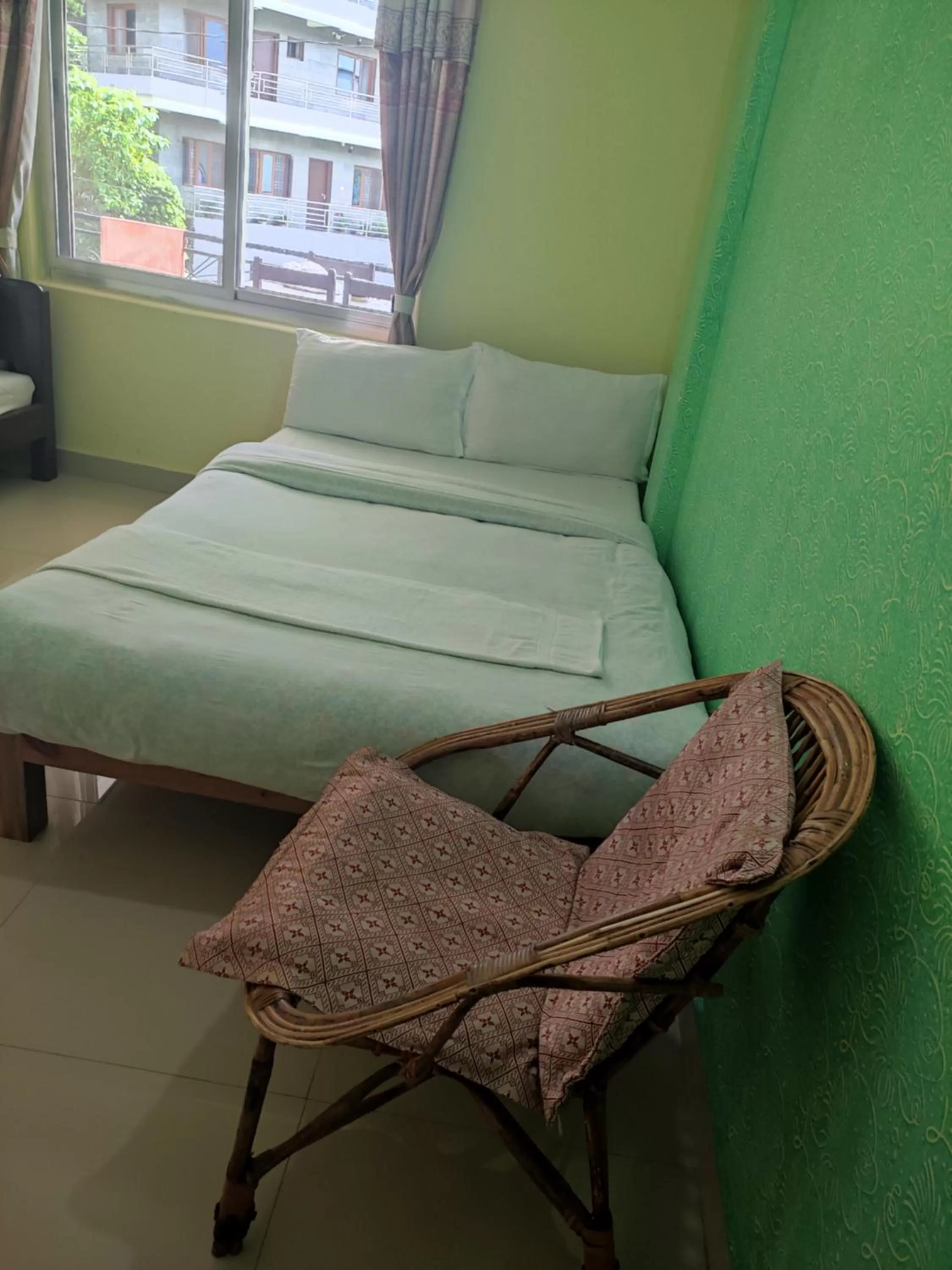 Bed in Hotel Green Hill View