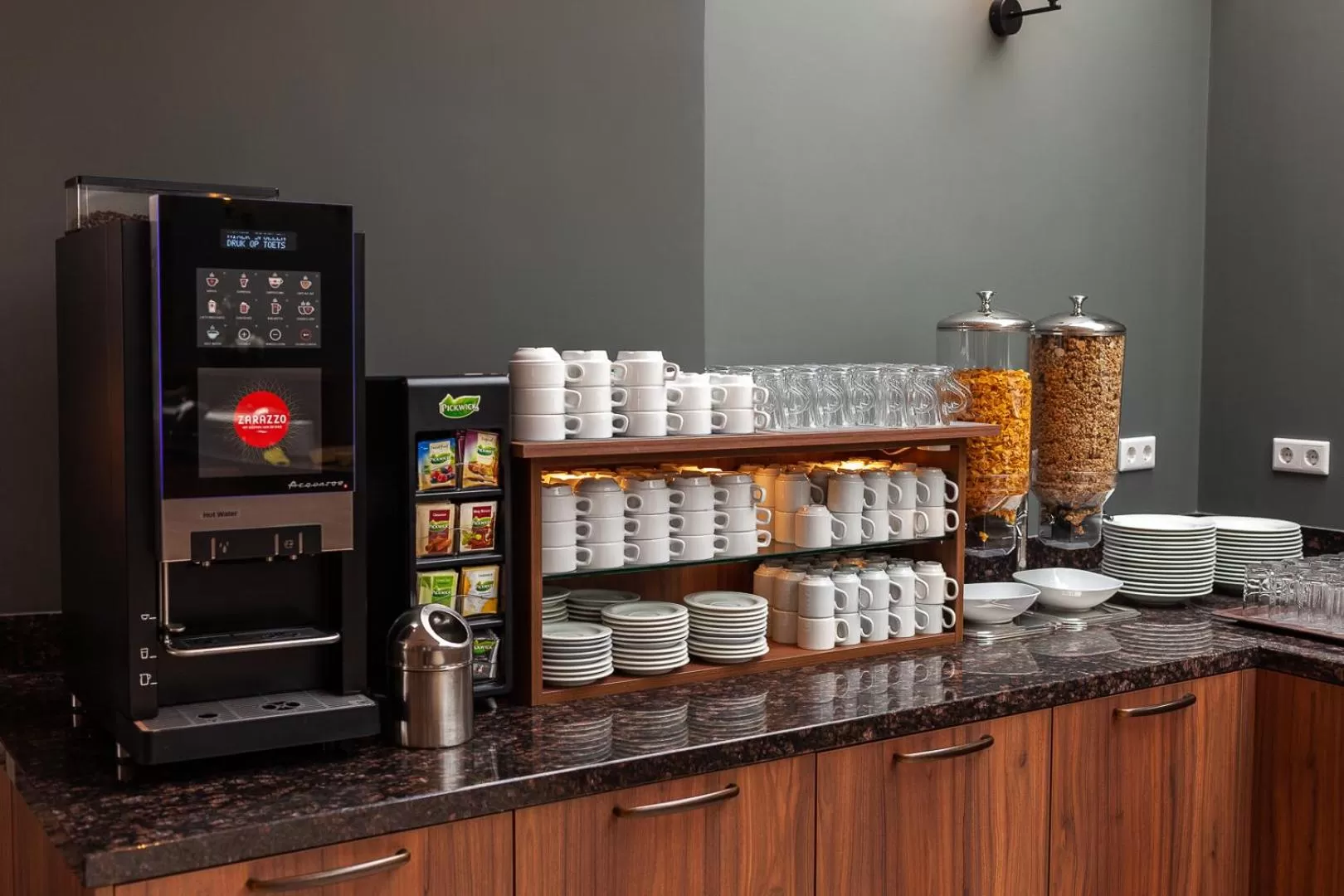 Buffet breakfast in Atlas Hotel Holiday