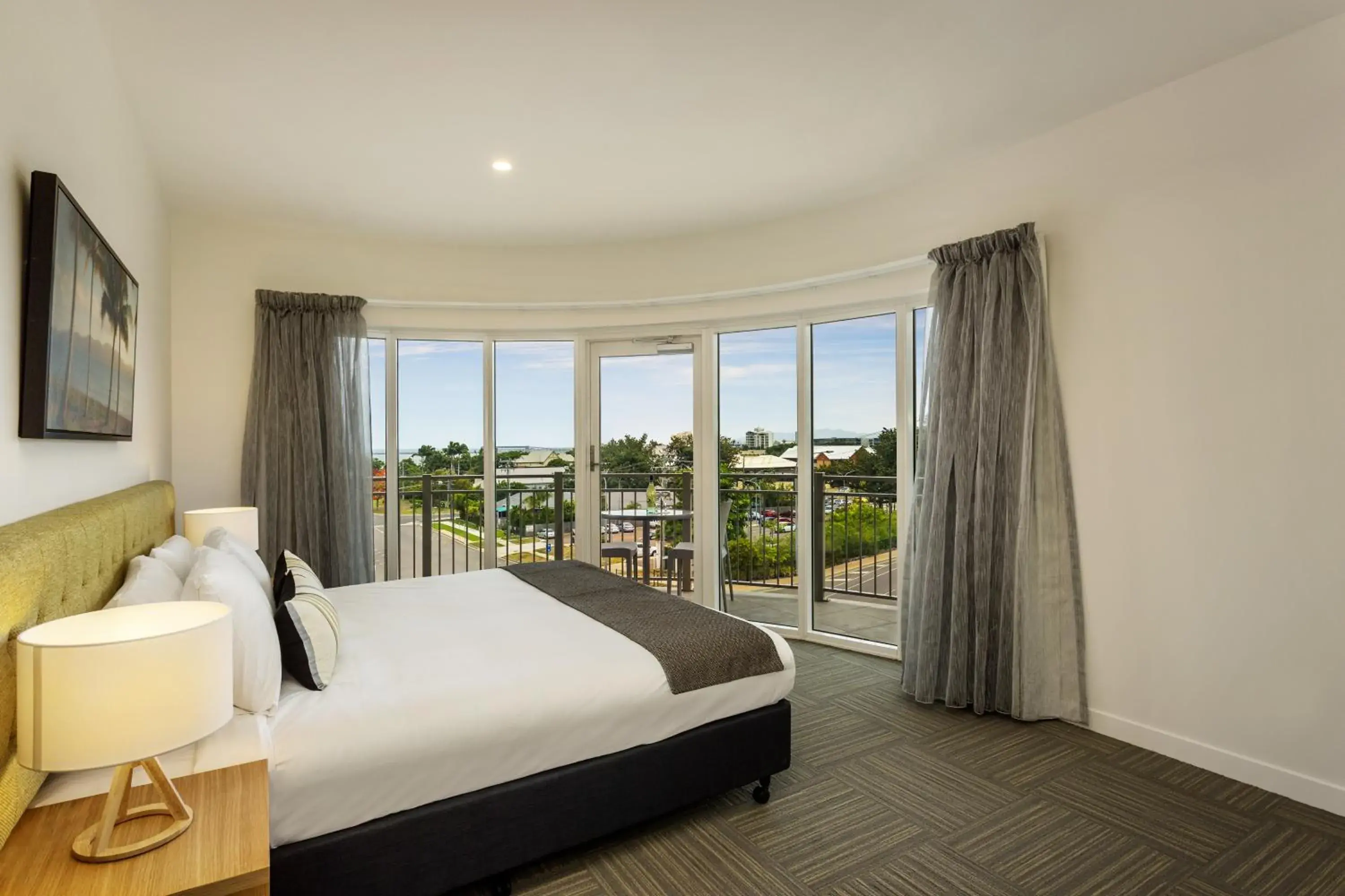 Bedroom in Quest Townsville on Eyre
