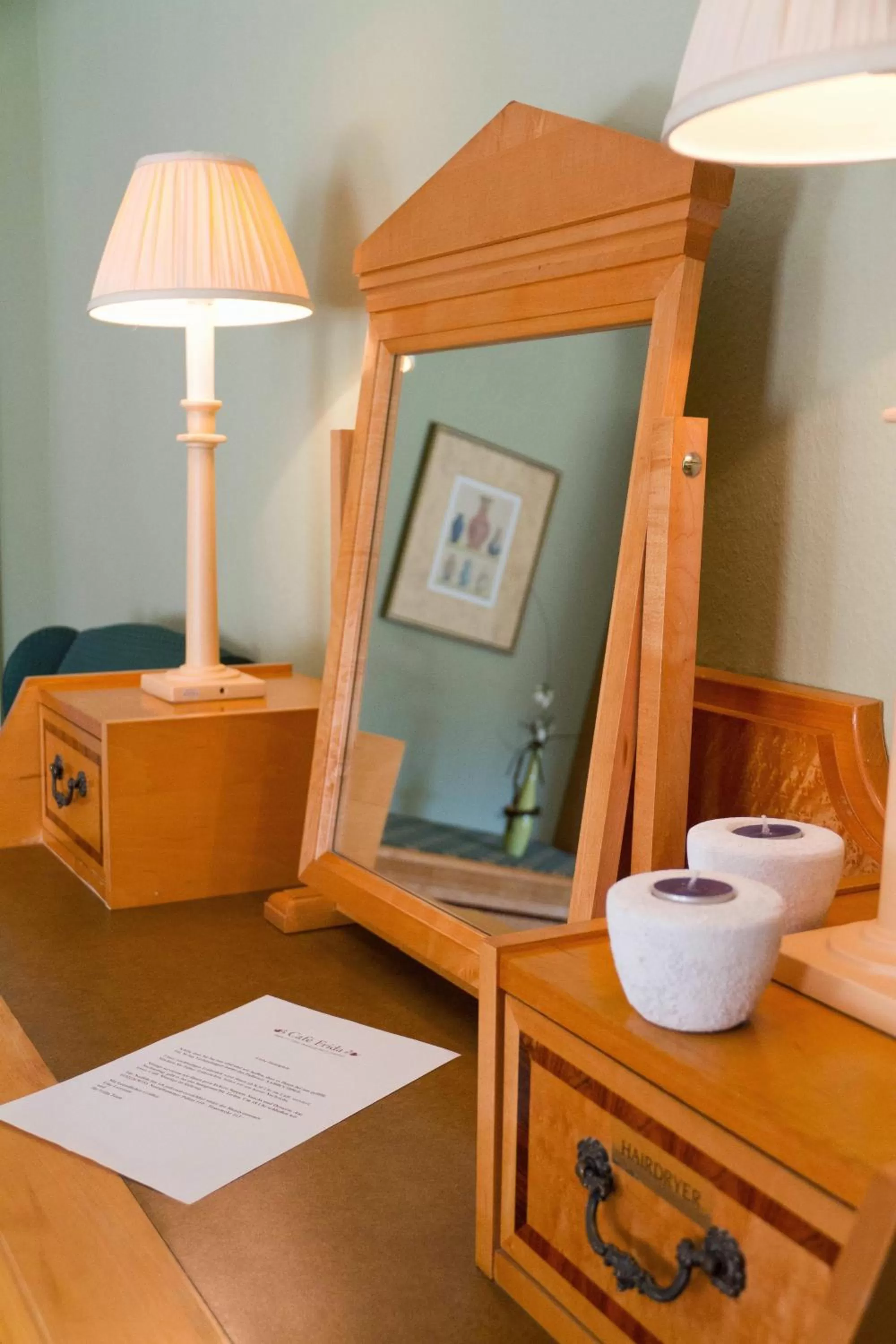 Decorative detail in Hotel Cafe Frida