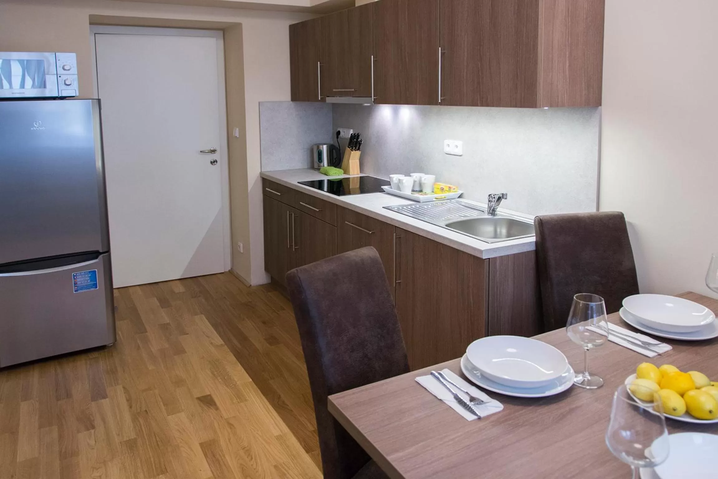Kitchen or kitchenette in Limes Apartments