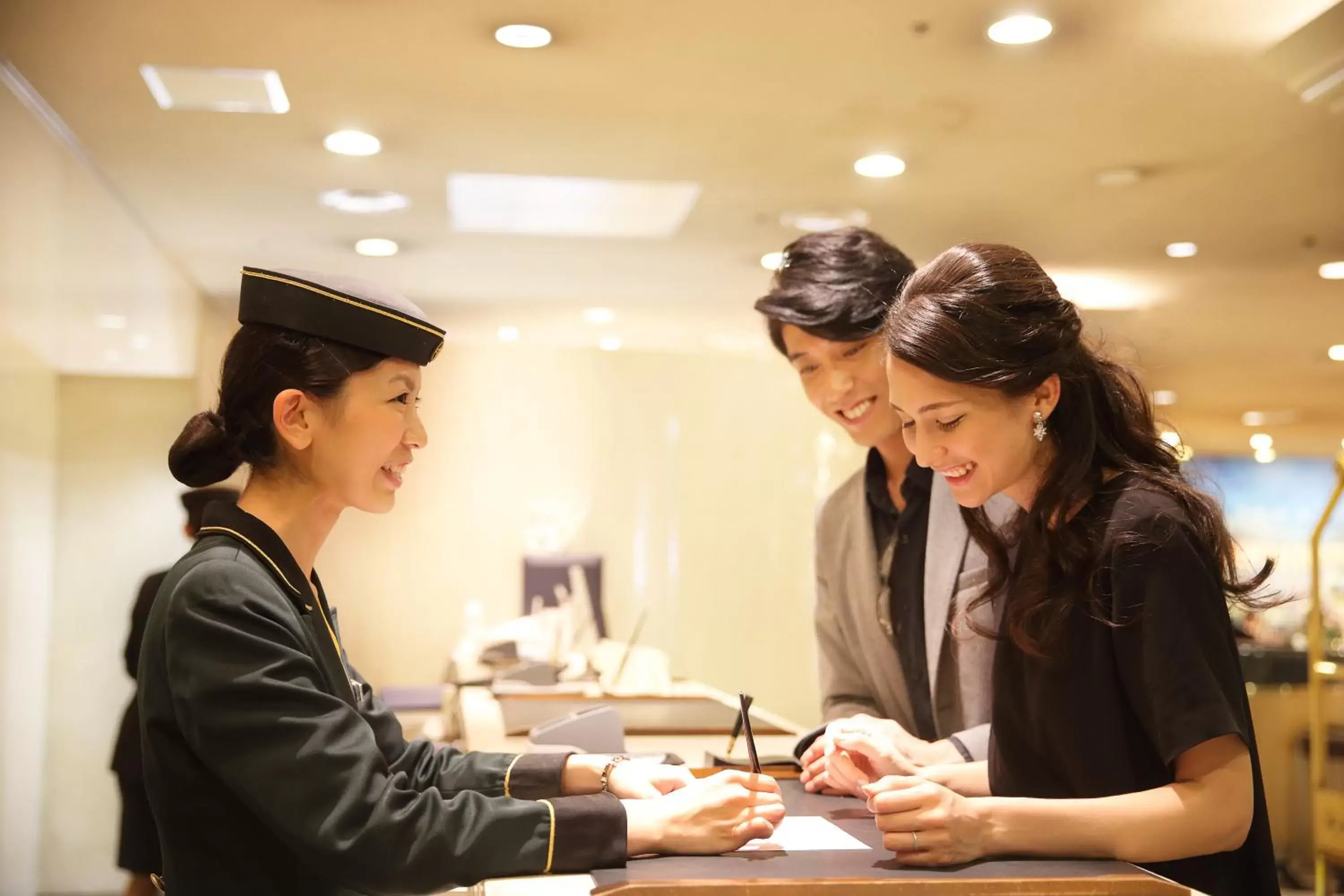 Staff in Hotel New Otani Hakata