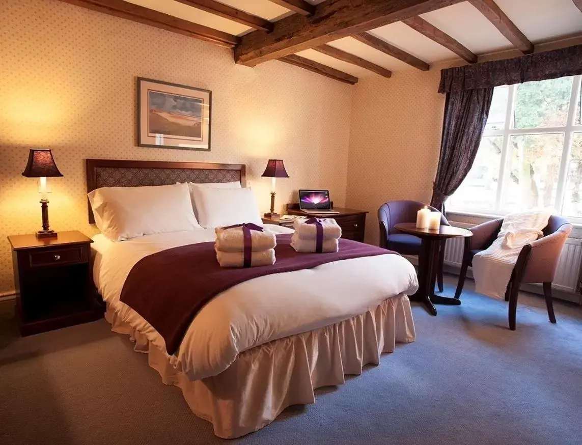 Bed in The Jacobean Hotel