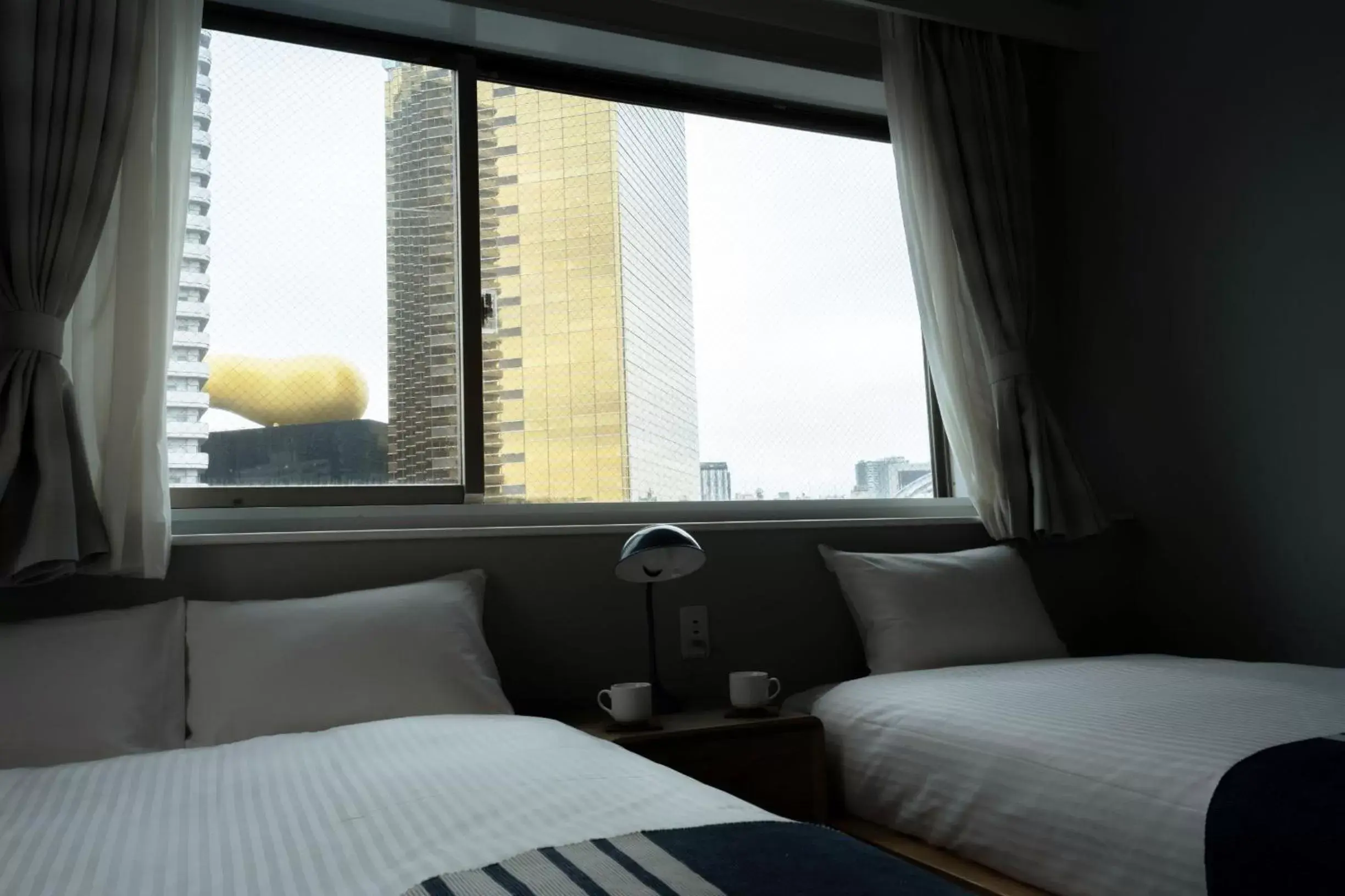 City view, Bed in PLAYSIS East Tokyo