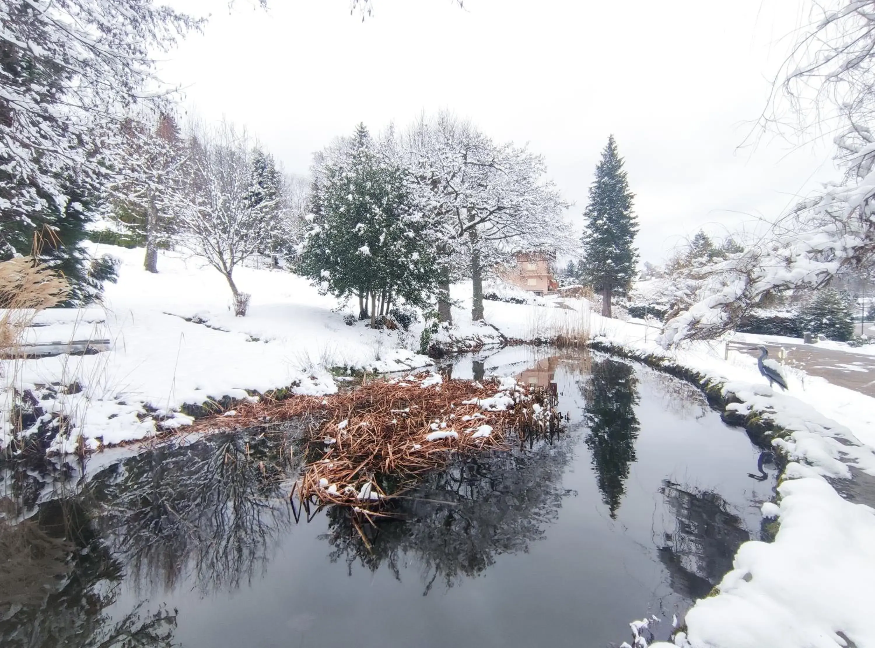 Winter in Le Manoir Au Lac