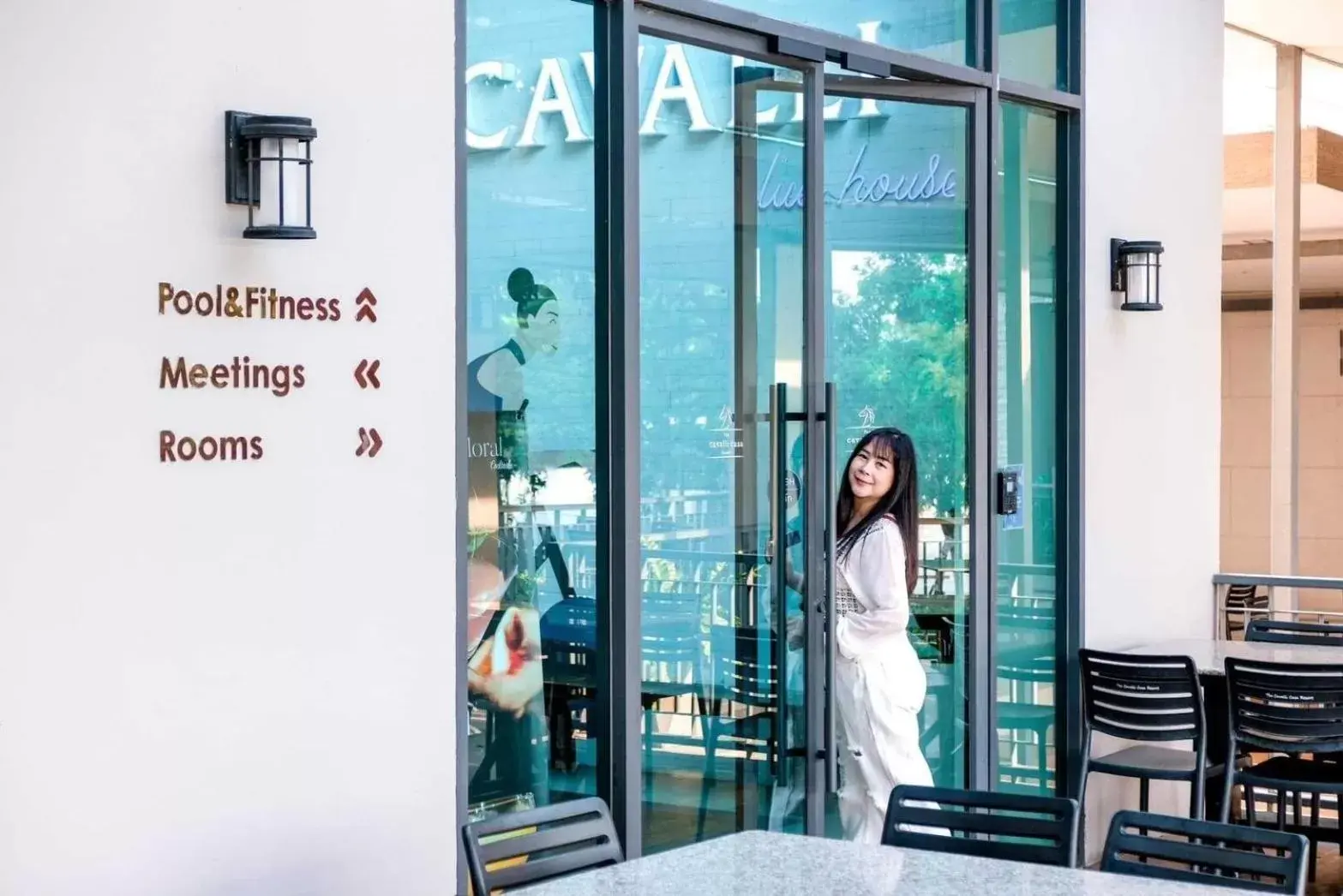 Fitness centre/facilities in The Cavalli Casa Resort