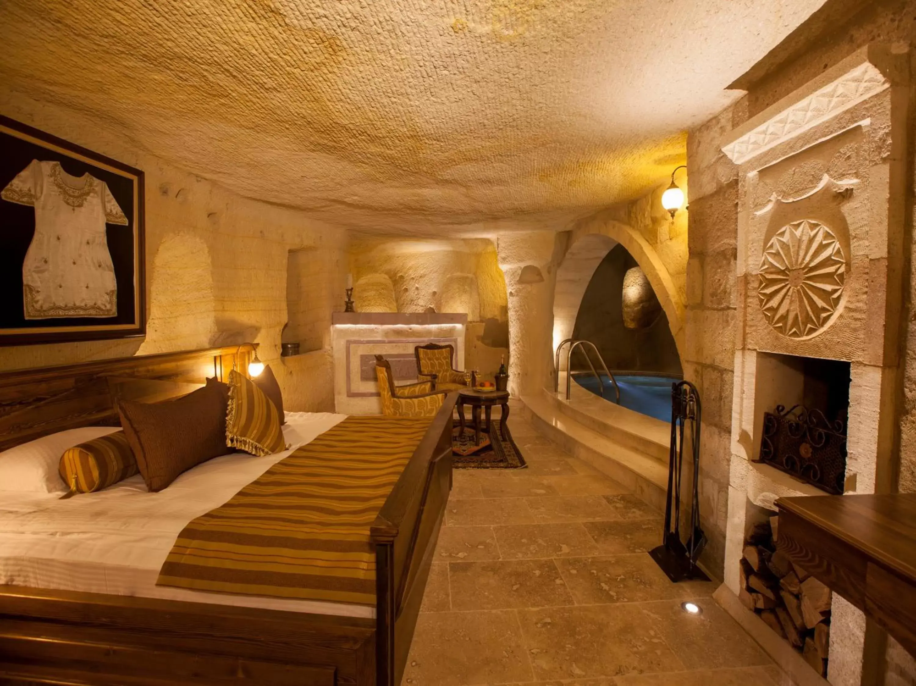 Bedroom in Kayakapi Premium Caves Cappadocia