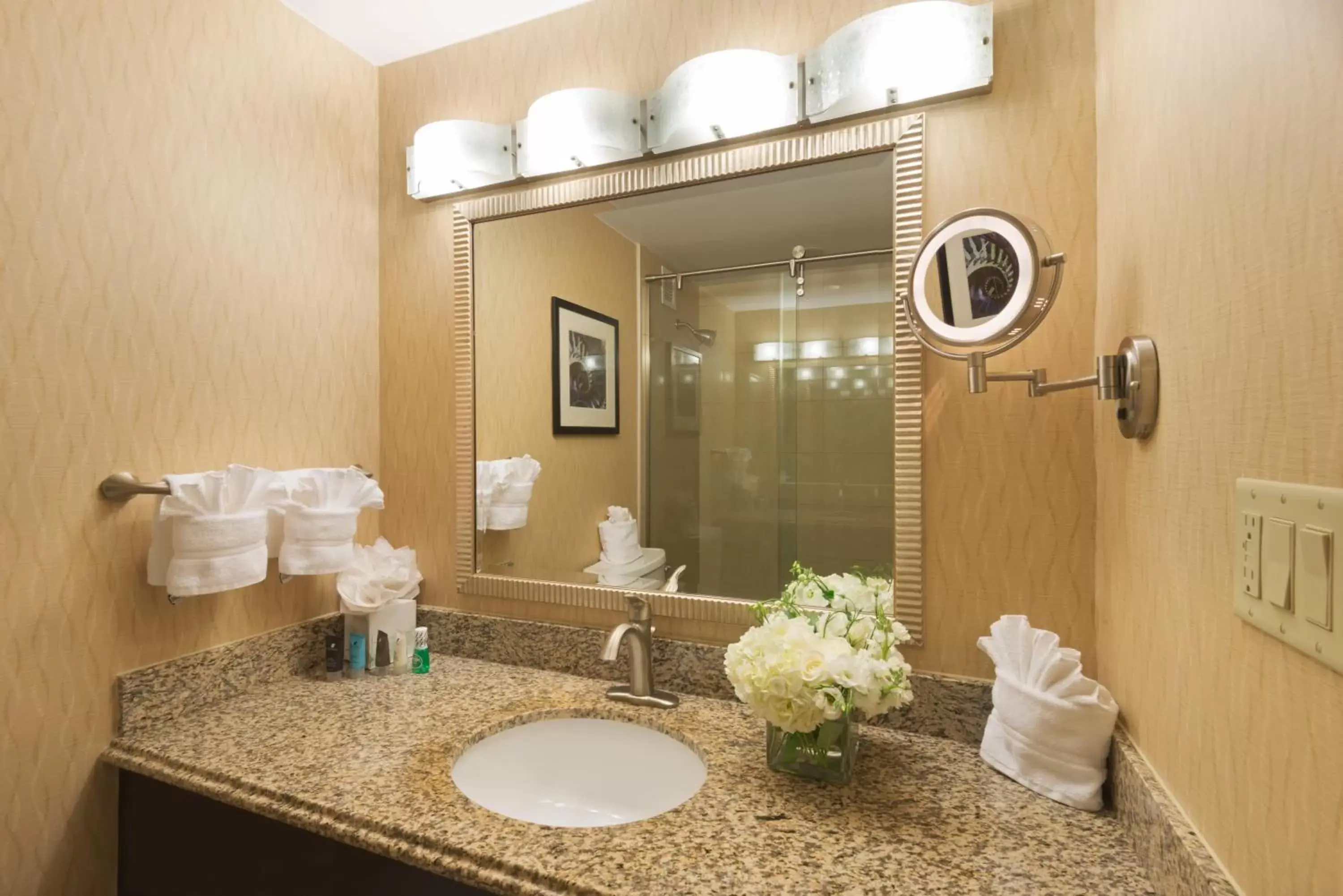 Bathroom in Crowne Plaza Boston - Woburn, an IHG Hotel