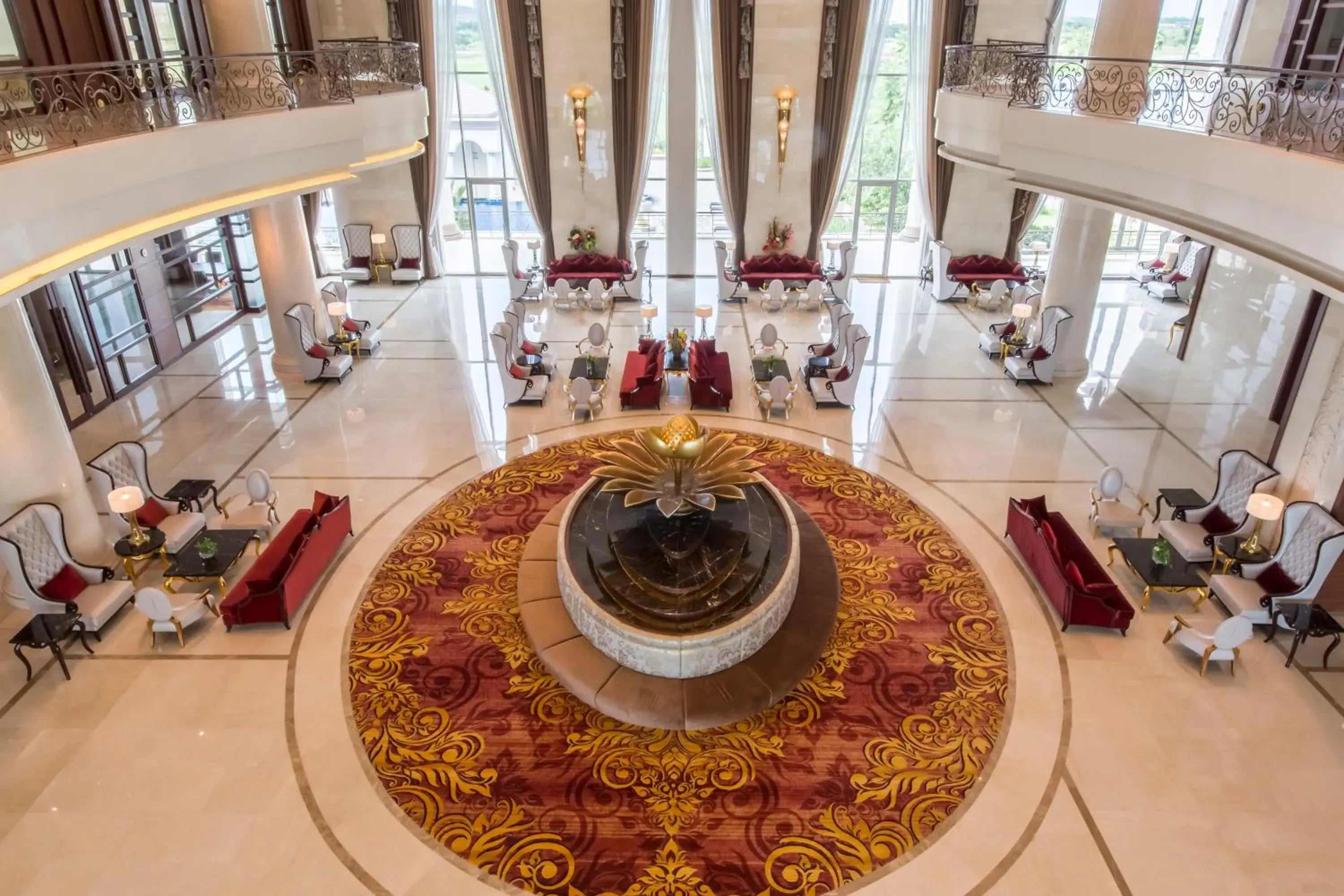 Lobby or reception, Banquet Facilities in Garden City Hotel