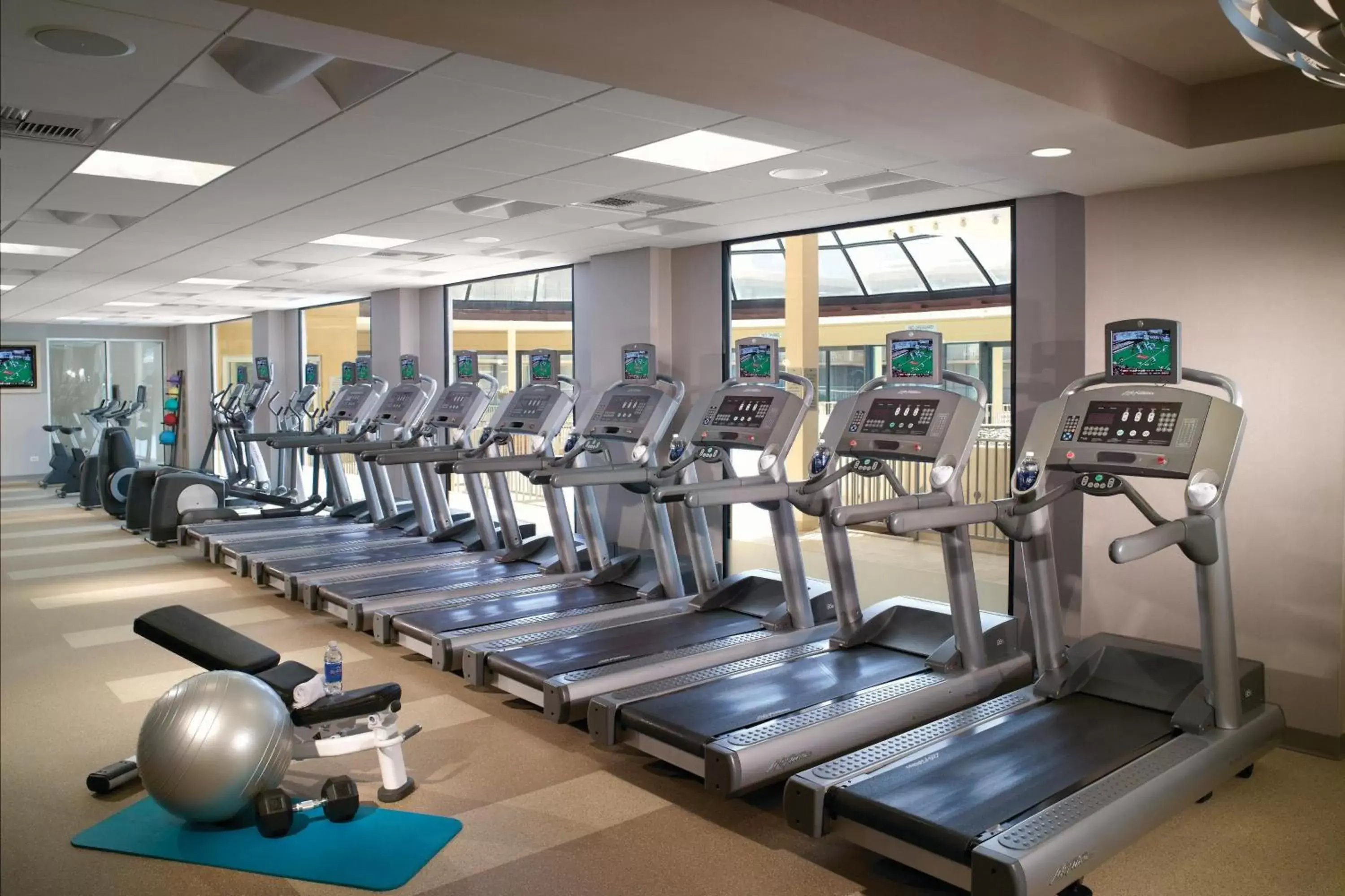 Fitness centre/facilities, Fitness Center/Facilities in Marriott Chicago O’Hare