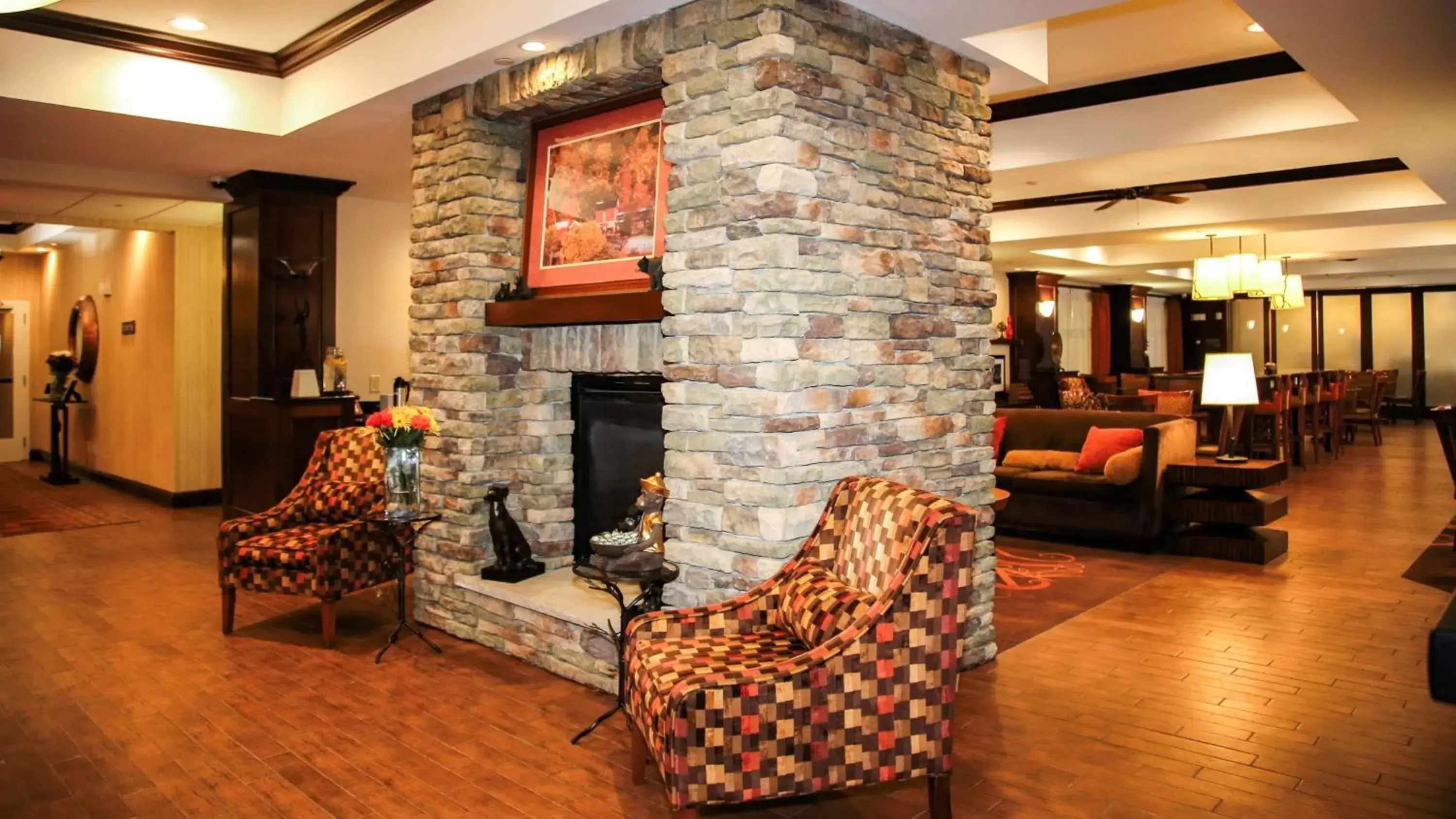 Lobby or reception in Hampton Inn Matamoras