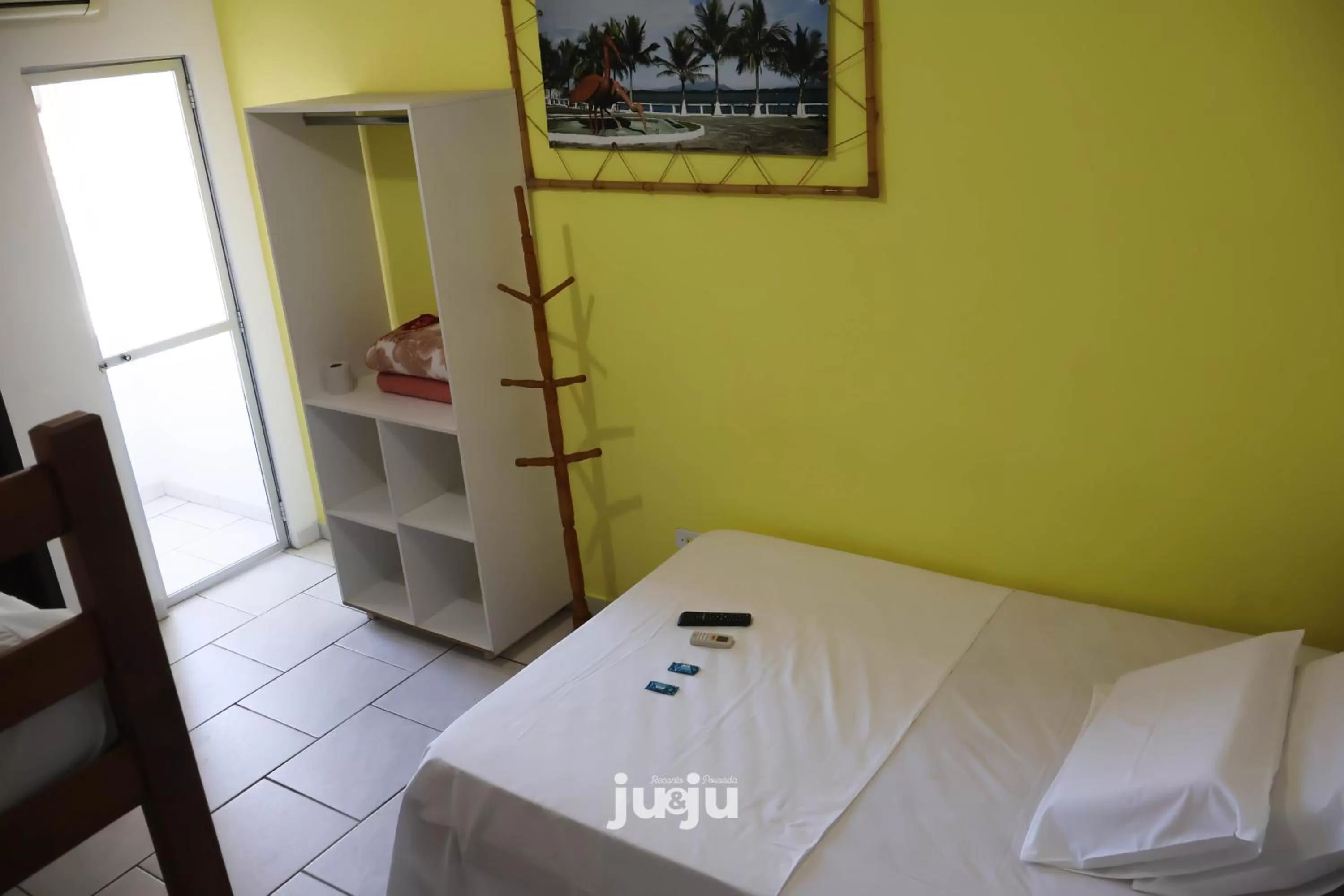 Bed in Pousada Ju&Ju à 400 mts DA PRAIA