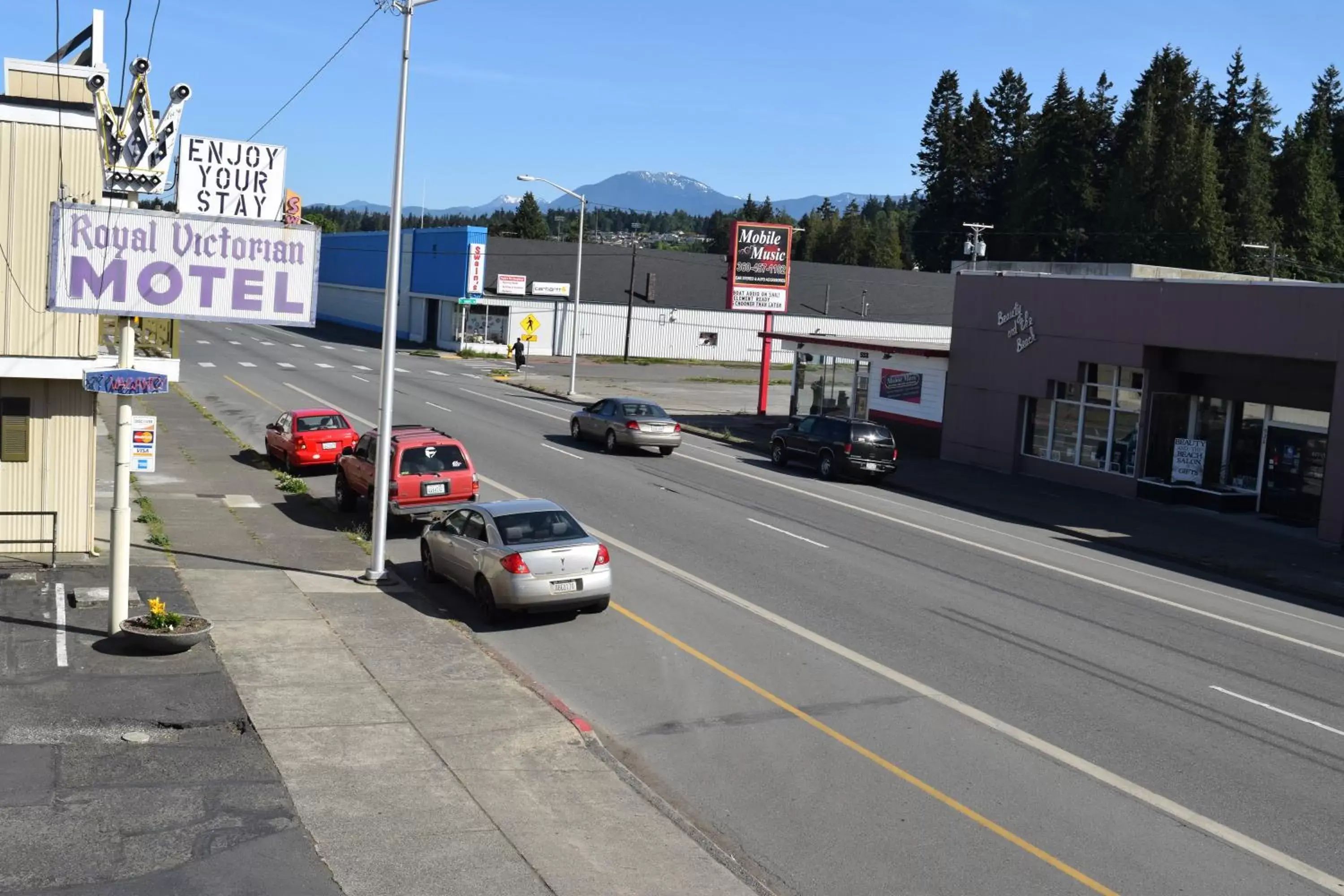 Street view in Royal Victorian Motel