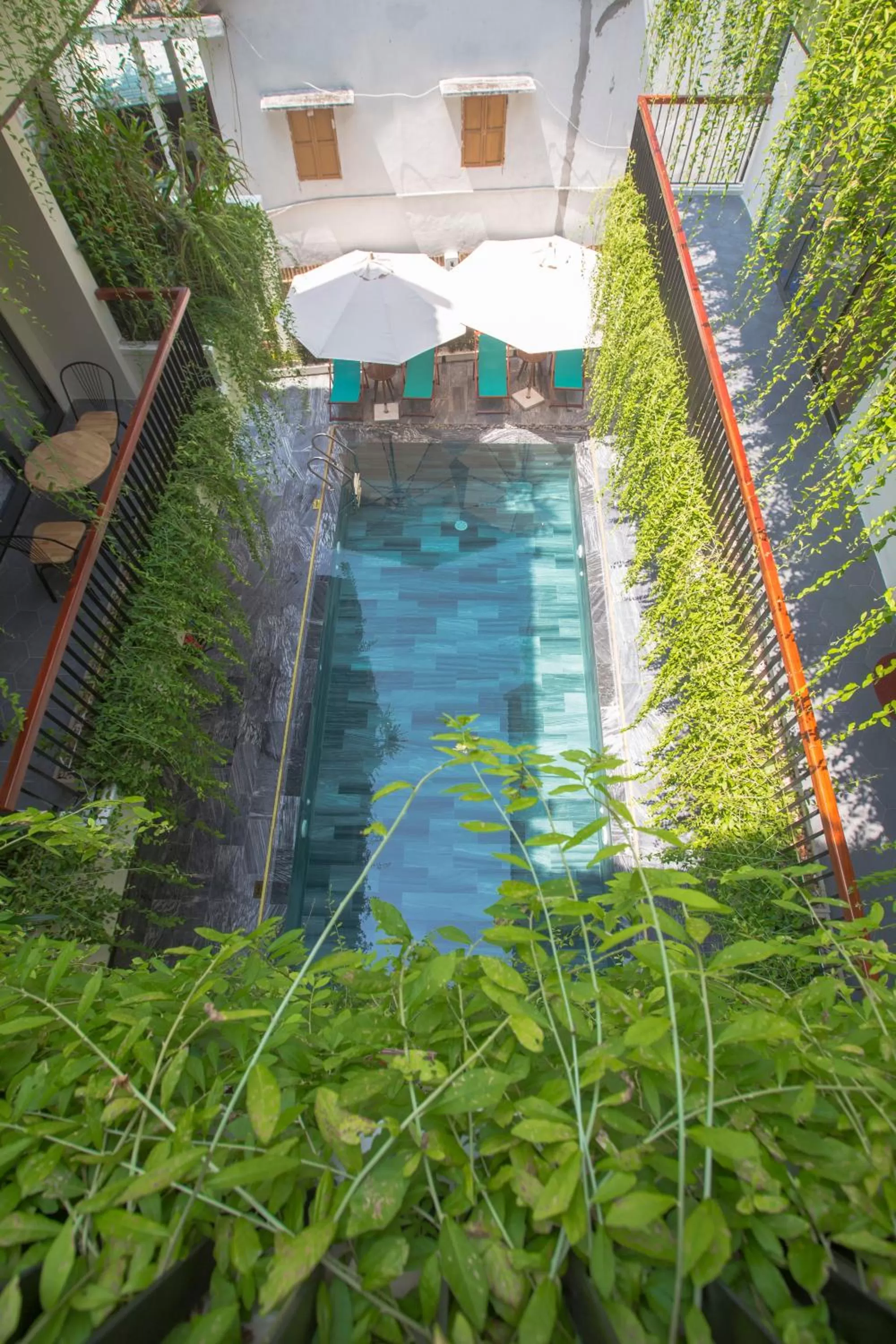 Pool view in MaiChi Villa Hoi An