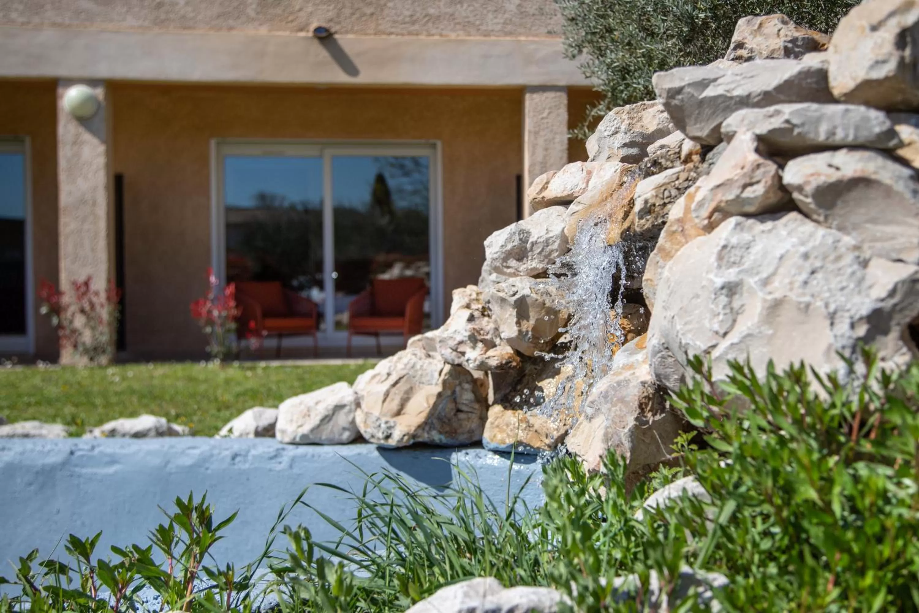 Garden in Hôtel La Perna
