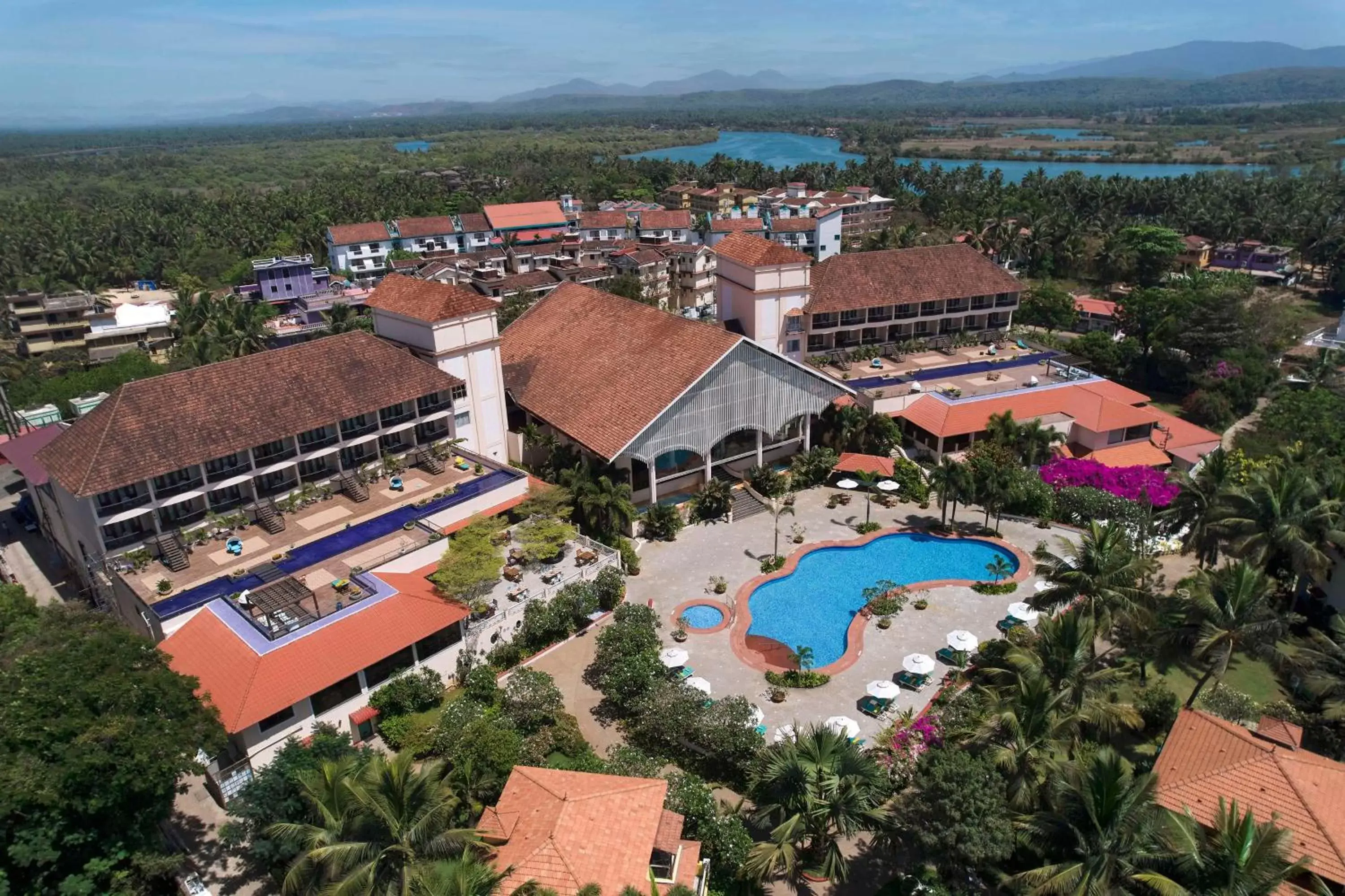 Property building, Bird's-eye View in Radisson Blu Resort, Goa