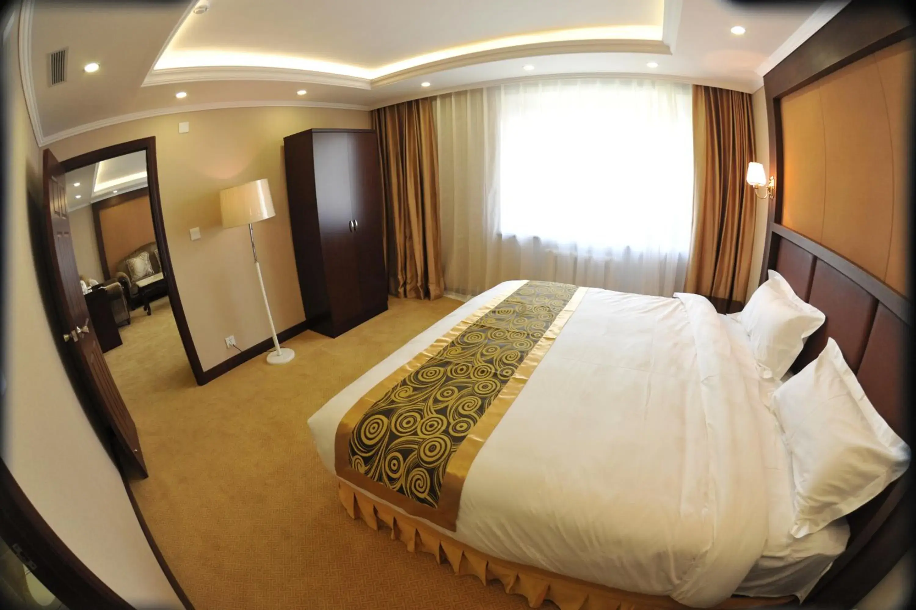 Bed in Flower Hotel Ulaanbaatar Bed in Flower Hotel Ulaanbaatar