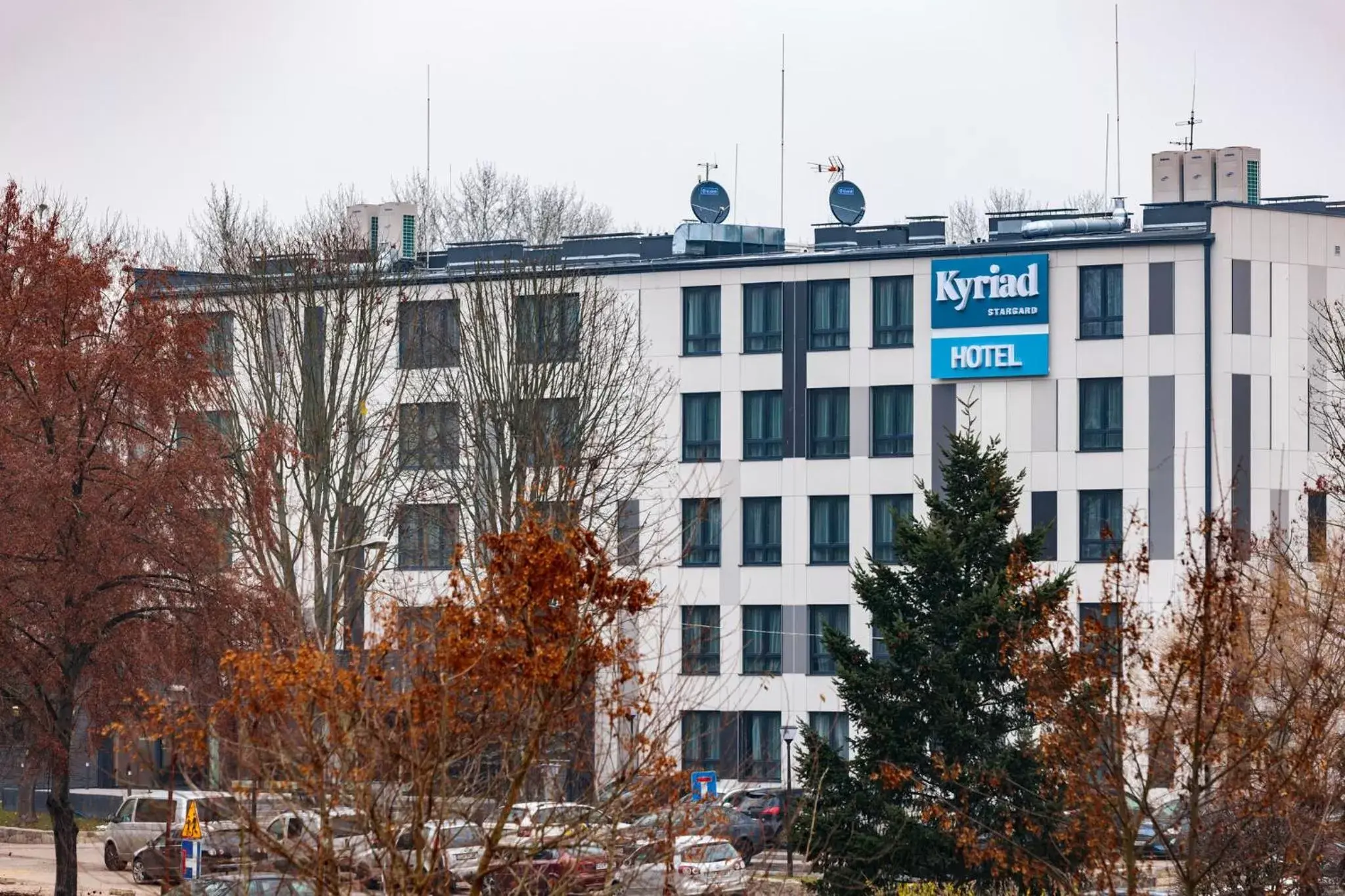 Property building in Hotel Kyriad Stargard Property building in Hotel Kyriad Stargard