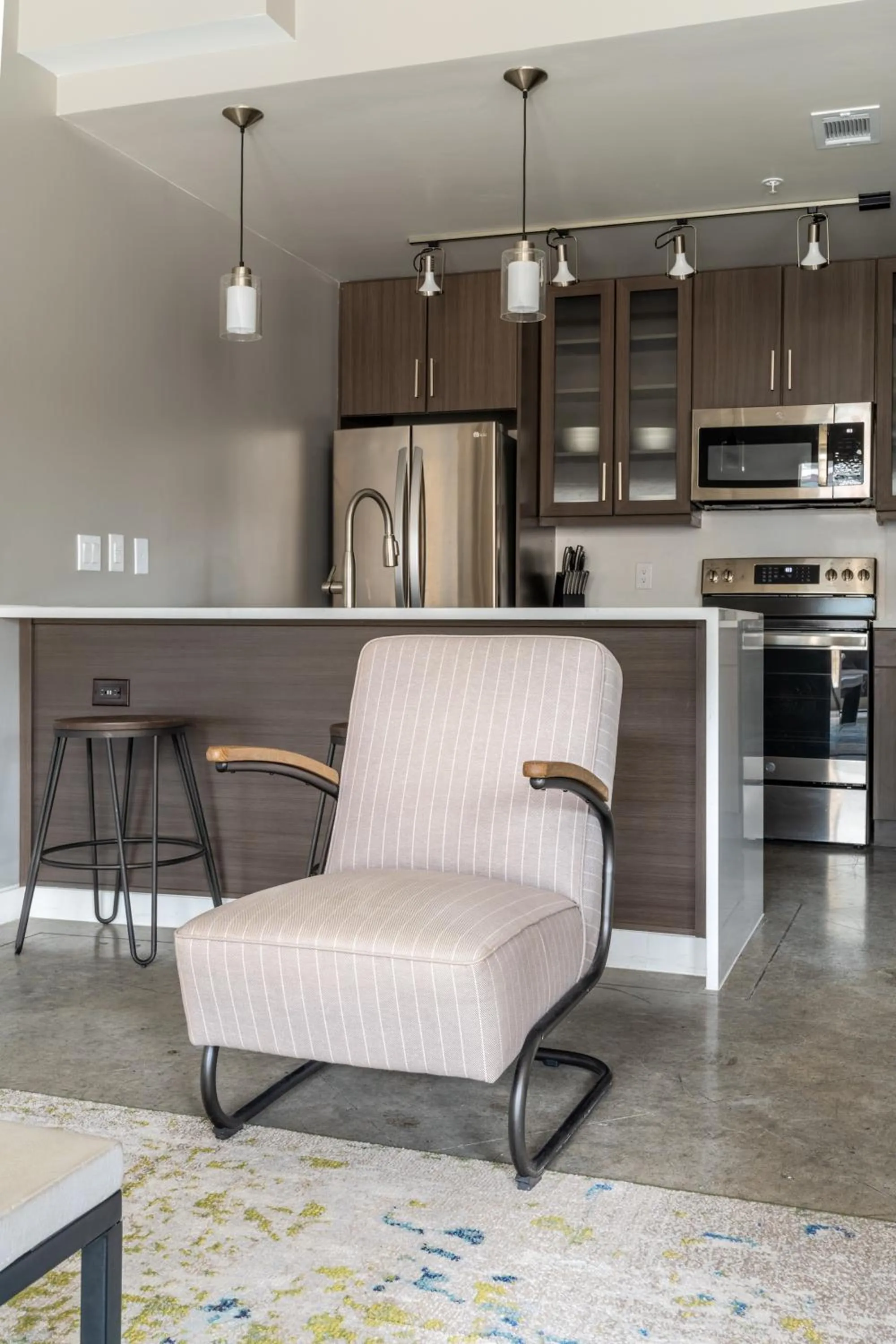 Decorative detail, Seating Area in Kasa Downtown Austin