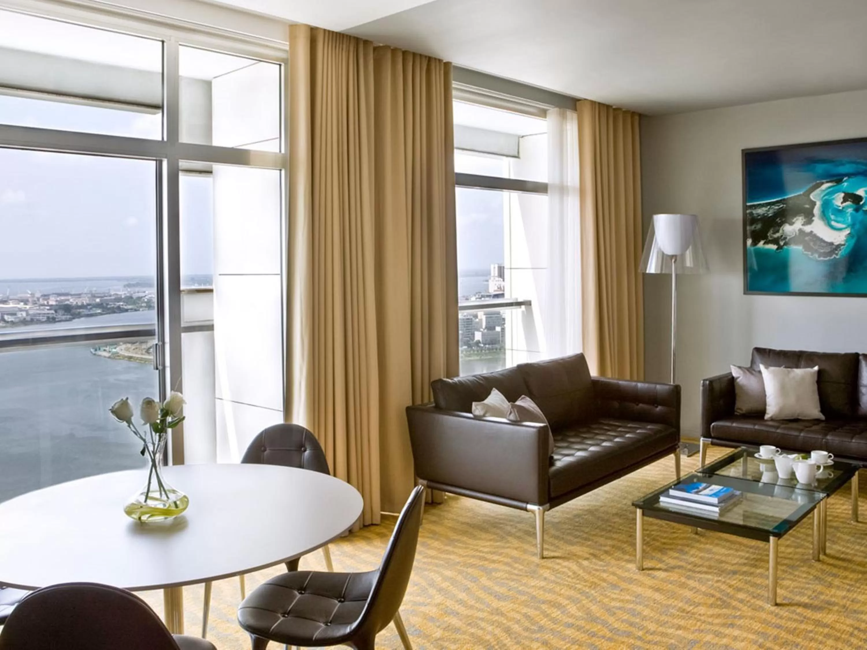 Seating area in Sofitel Abidjan Hotel Ivoire