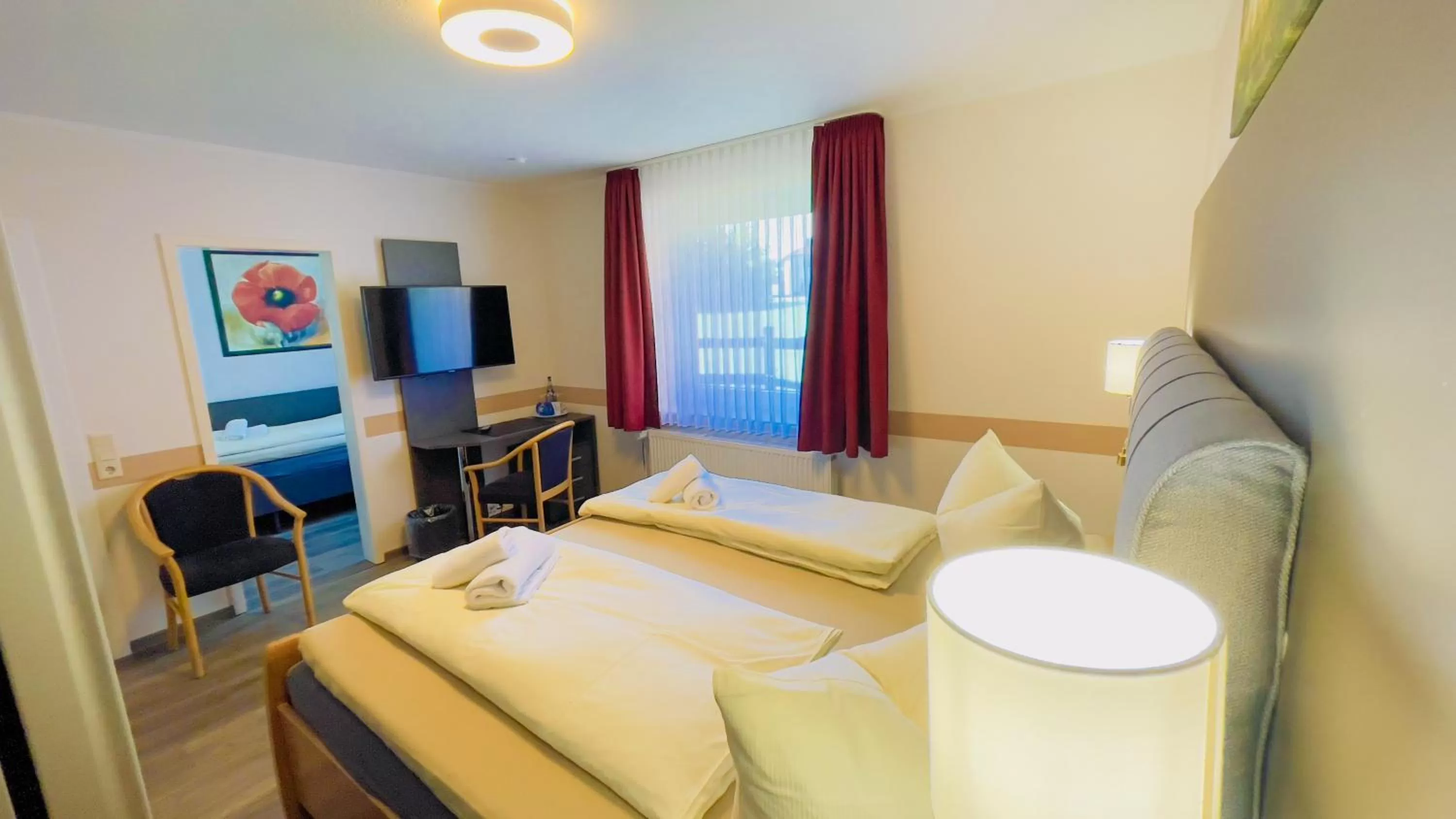 Photo of the whole room, Bed in Hotel Schnehagen