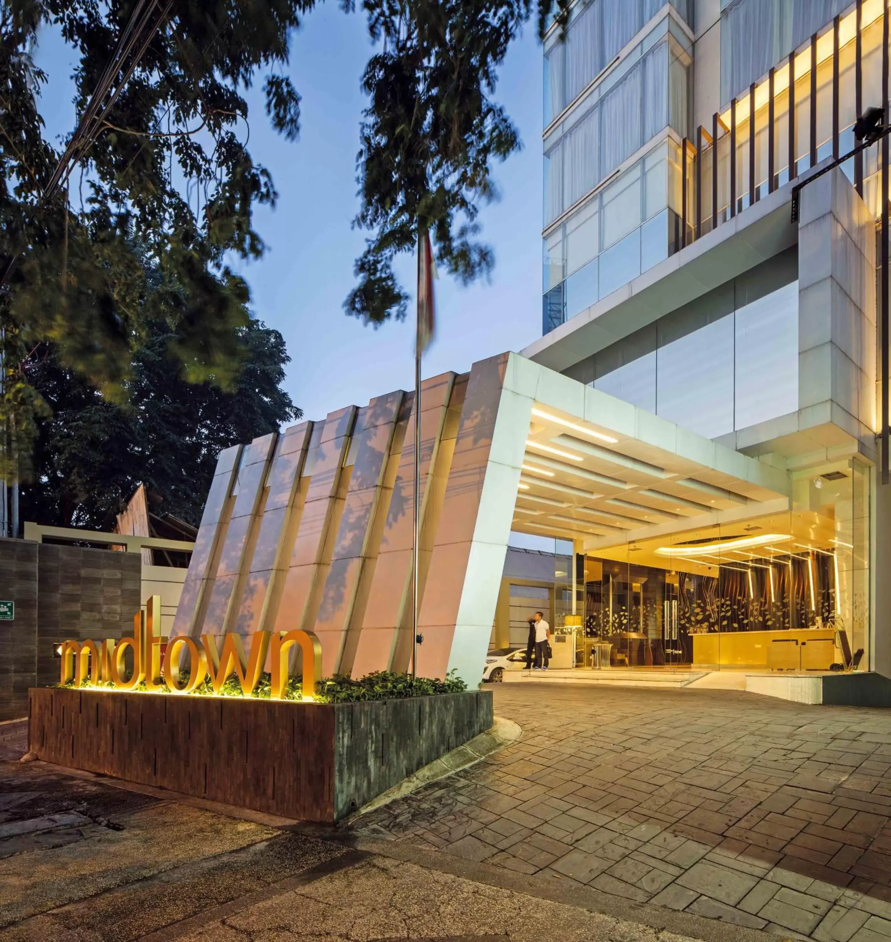 Facade/entrance in Midtown Hotel Surabaya