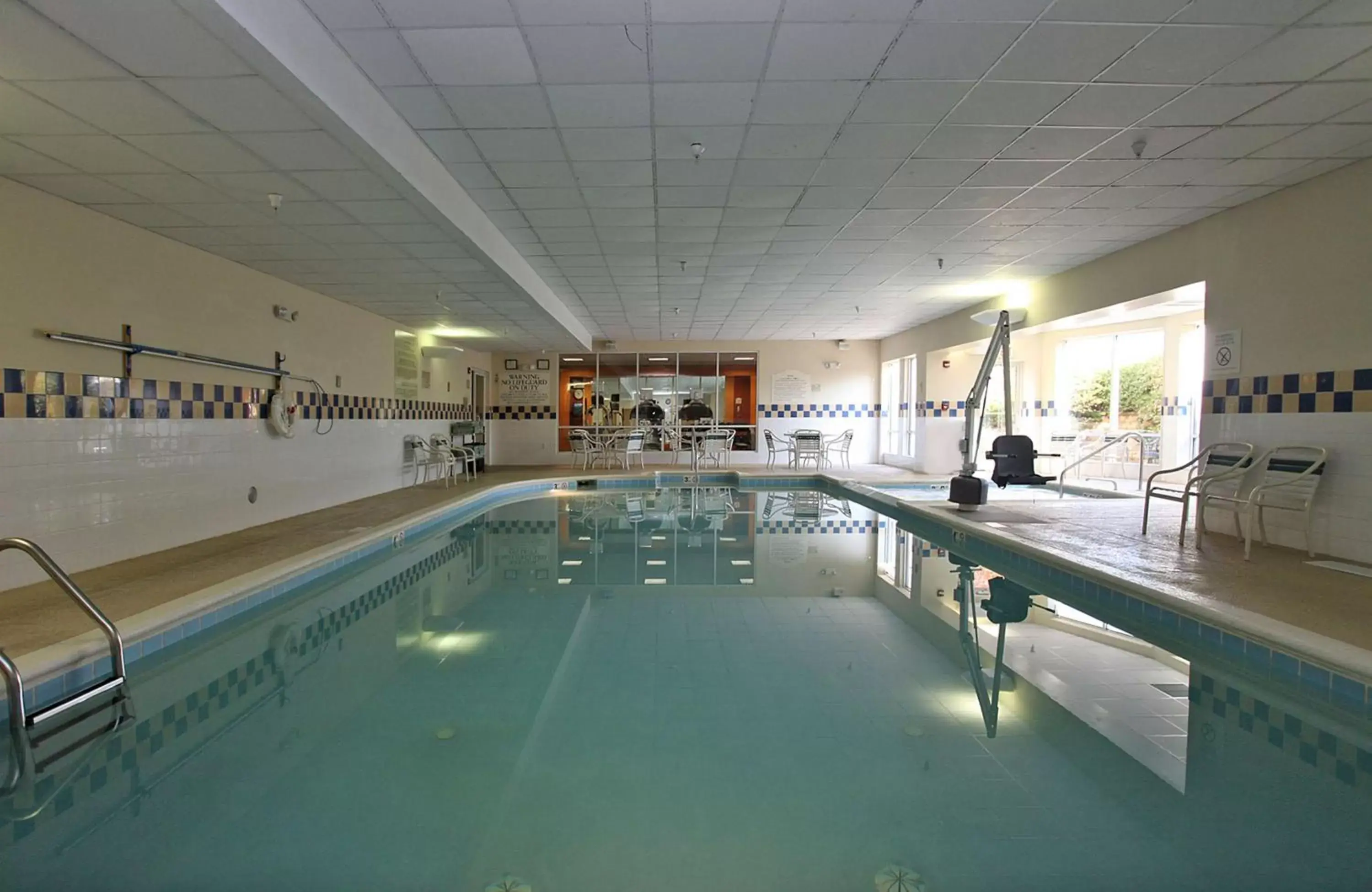 Pool view, Swimming Pool in Hilton Garden Inn Chesterton