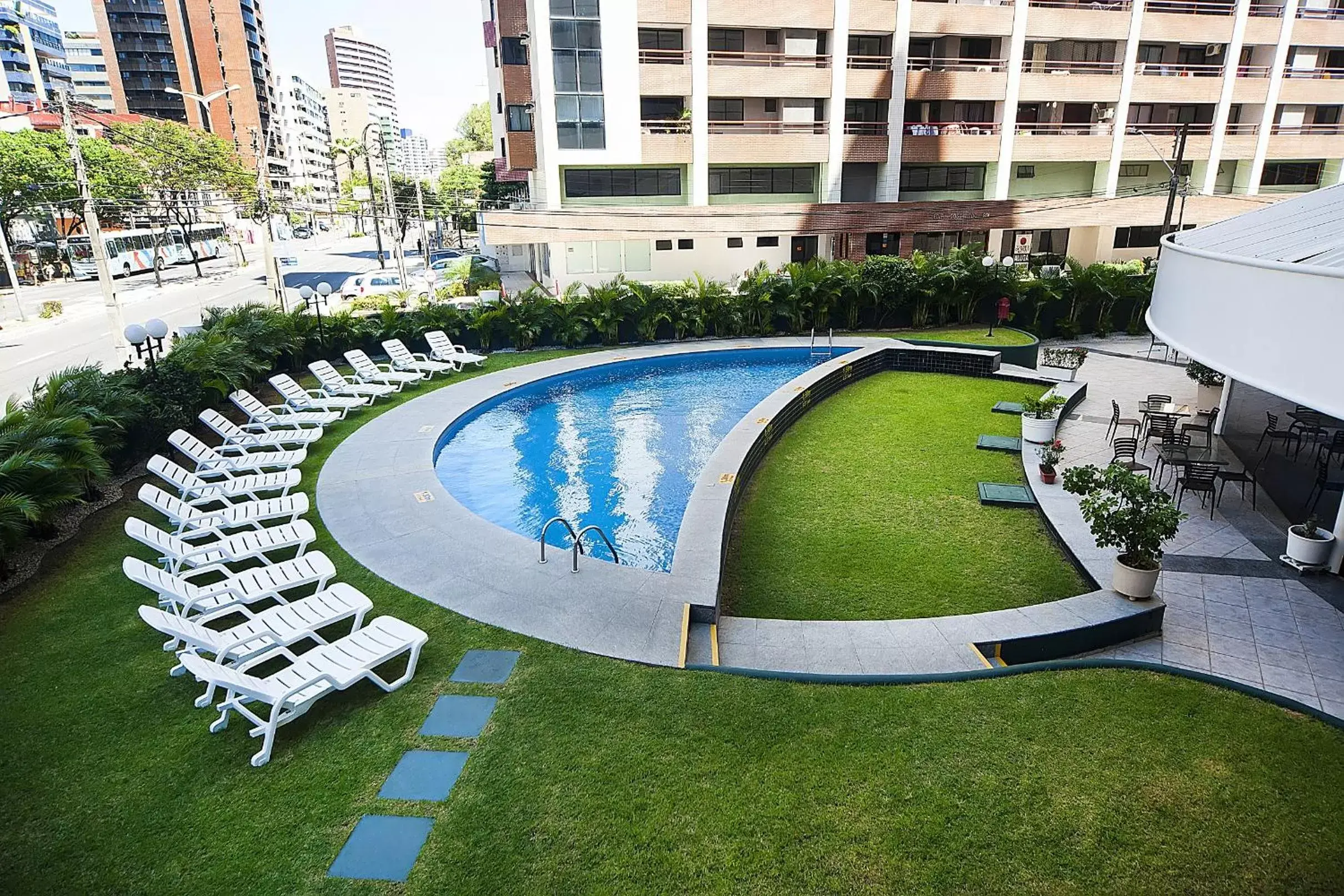 Pool View in Comfort Hotel Fortaleza