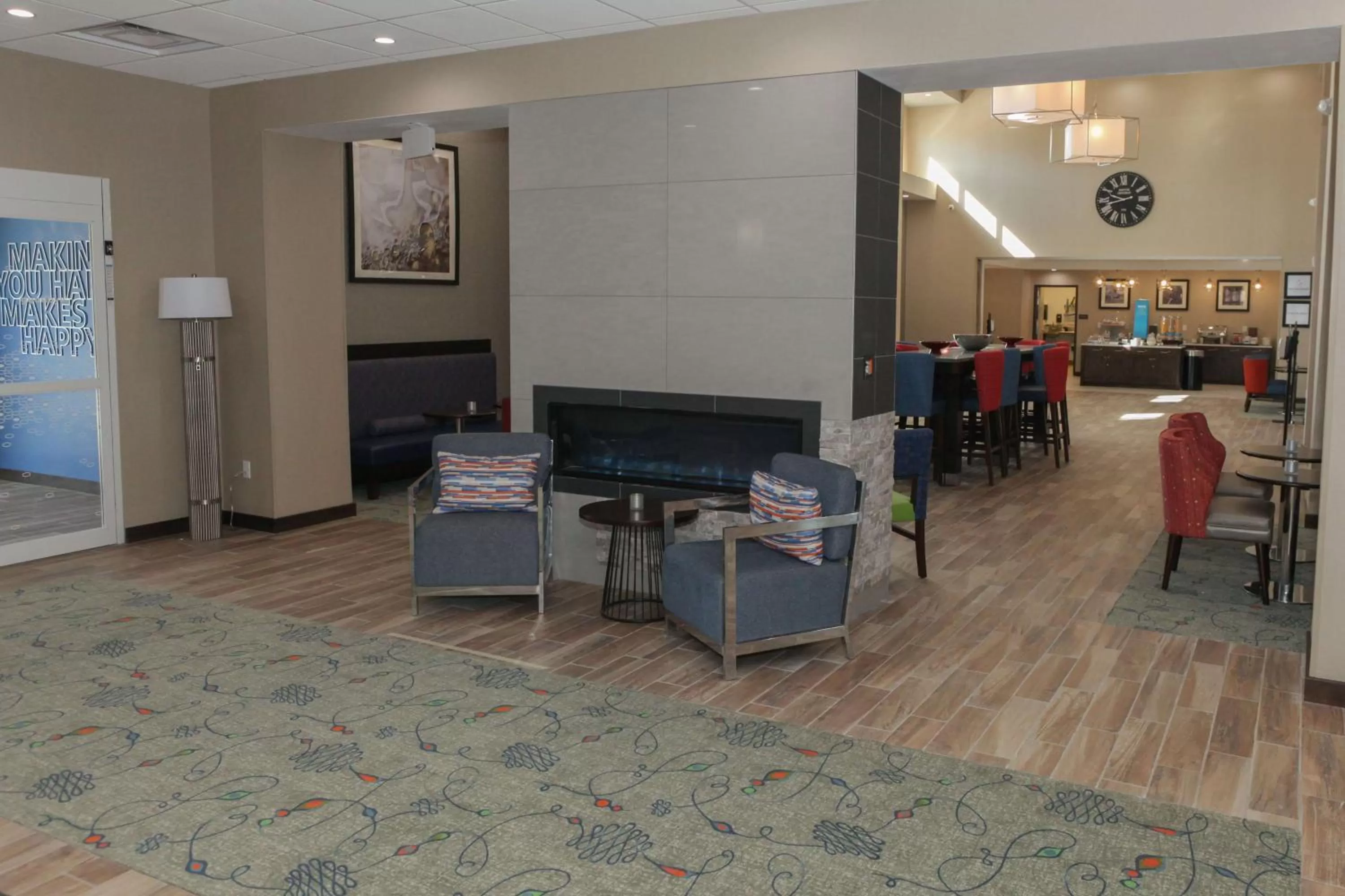 Lobby or reception in Hampton Inn & Suites Lafayette