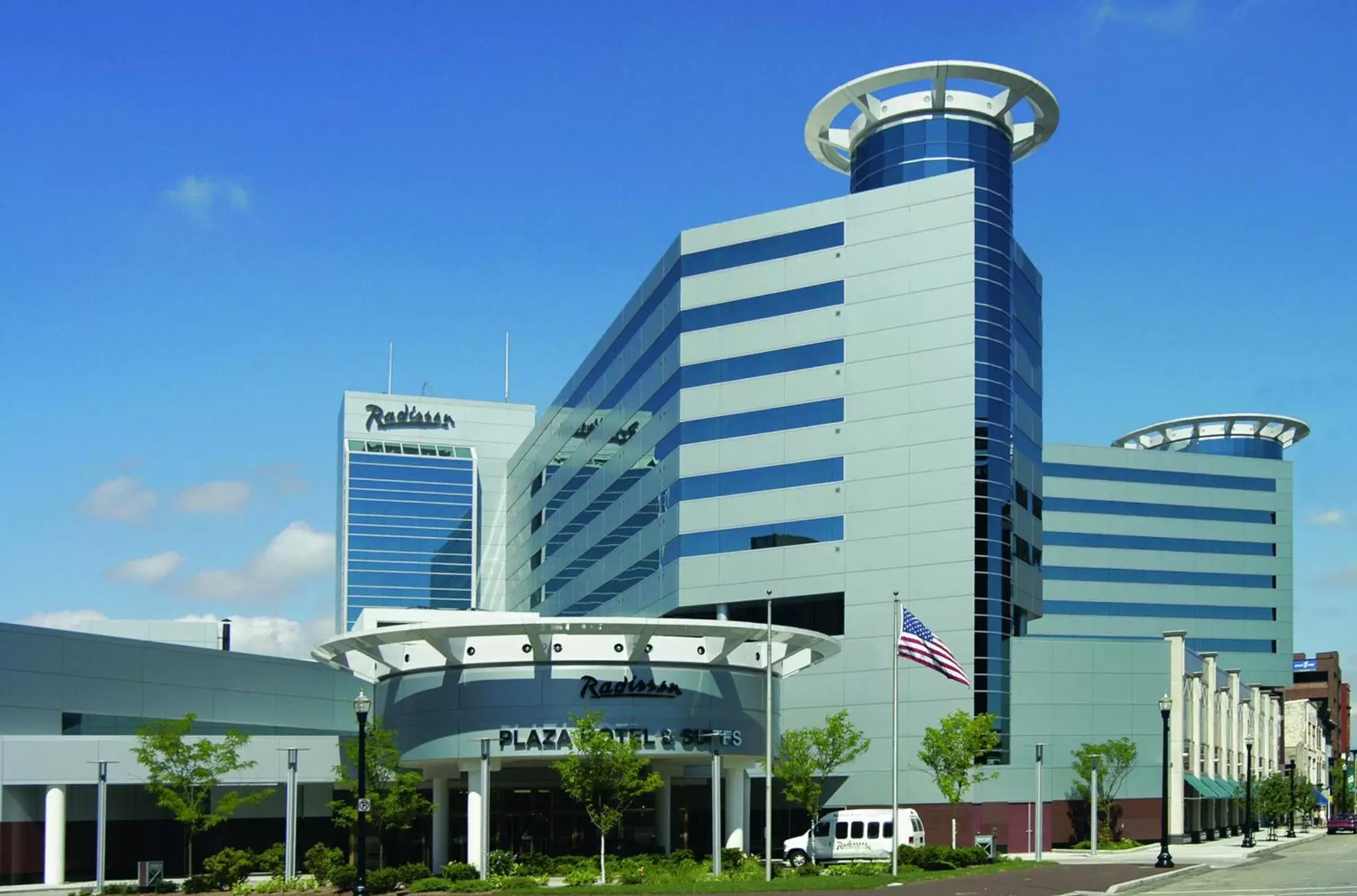 Property Building in Radisson Plaza Hotel at Kalamazoo Center