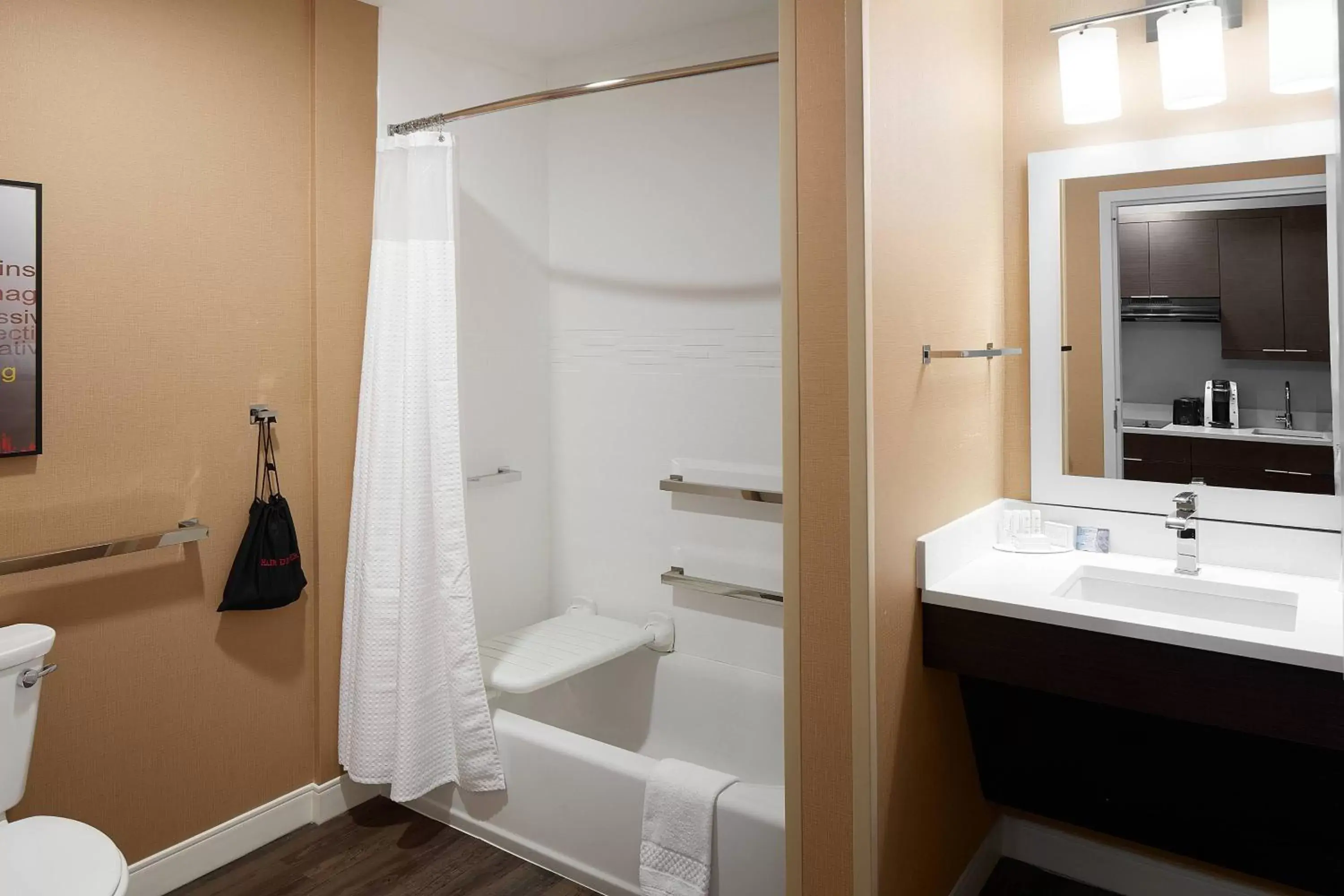 Bathroom in TownePlace Suites by Marriott Danville