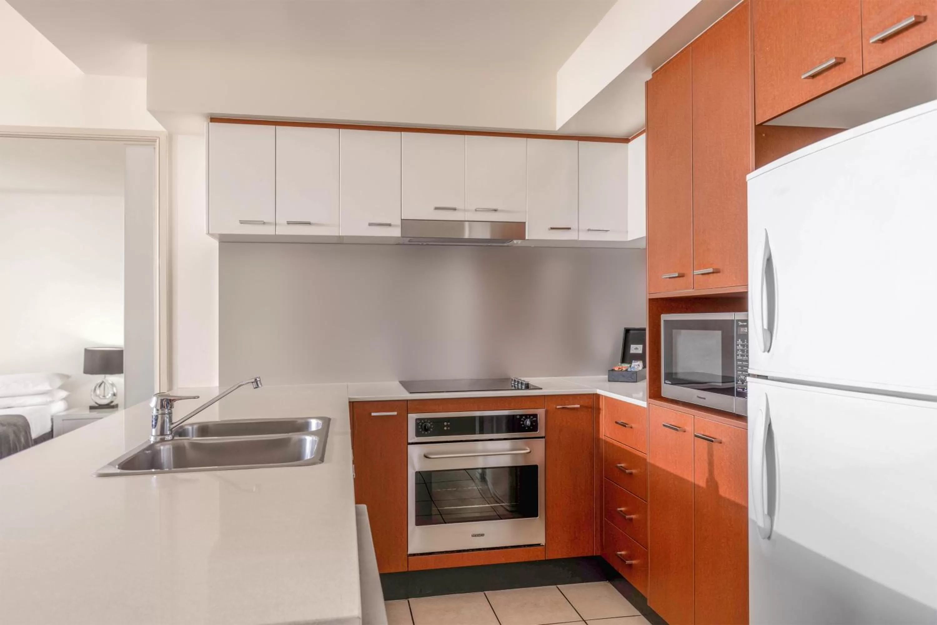 Kitchen or kitchenette in Mantra Towers of Chevron