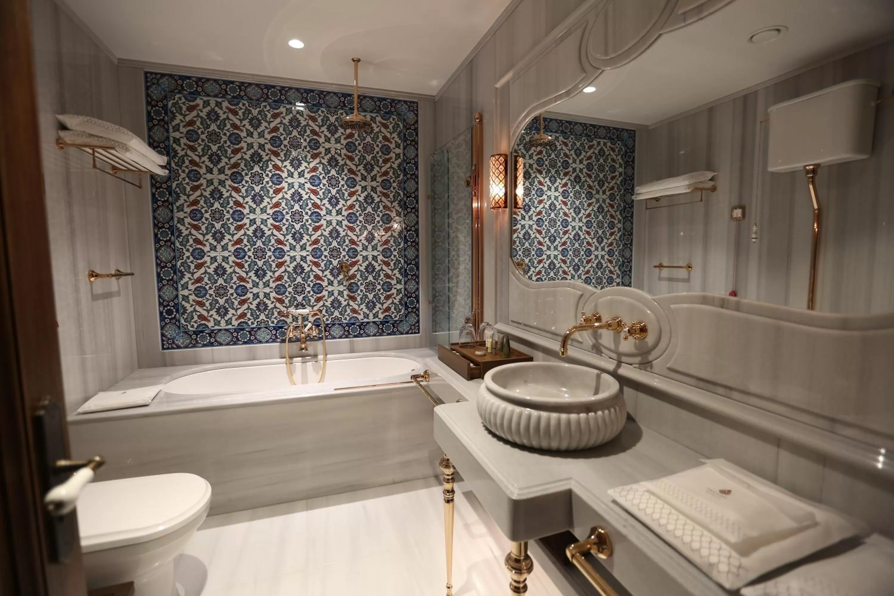 Bathroom in AJWA Sultanahmet - Preferred Hotels LVX Collection
