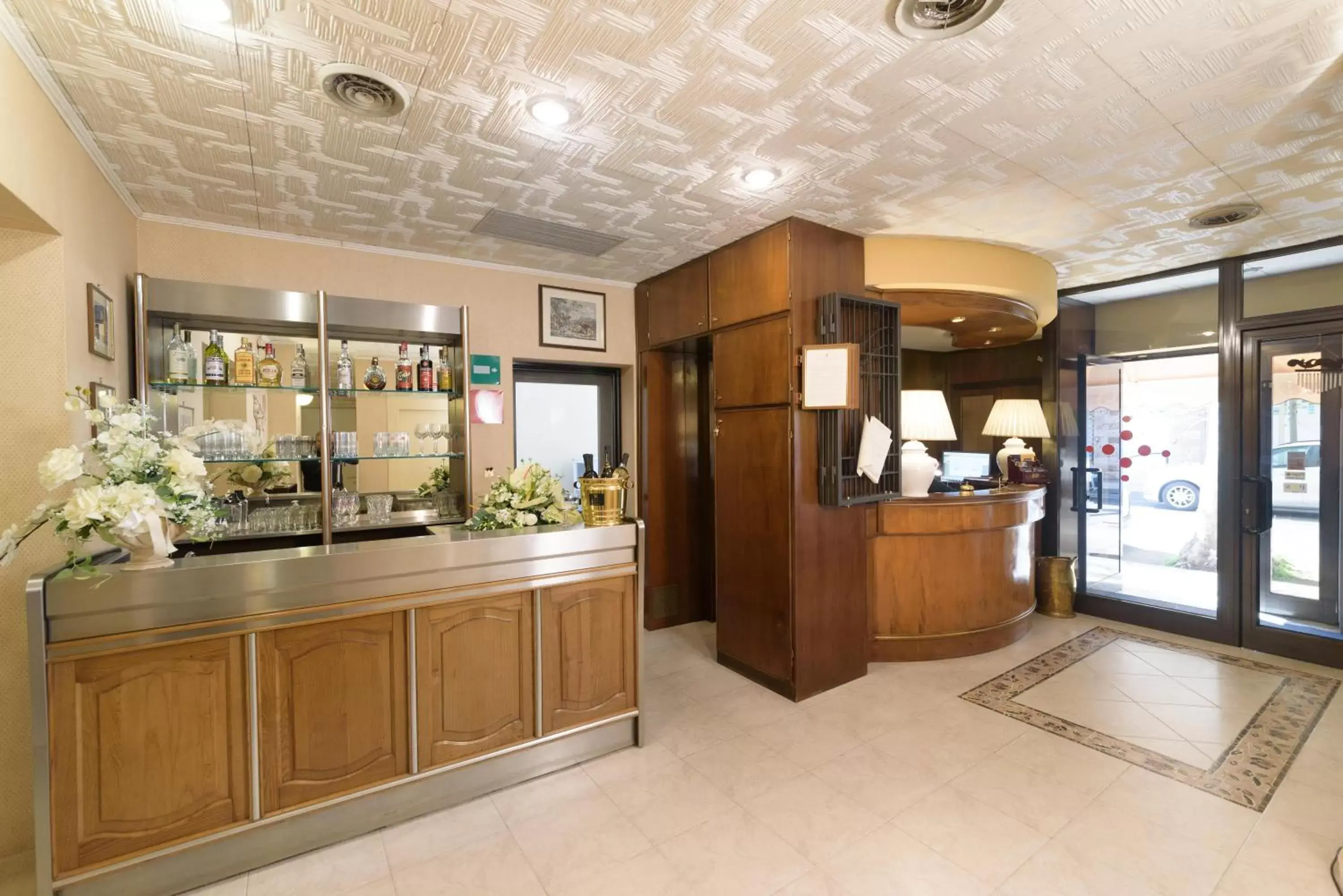 Lobby or reception in Hotel Morchio Mhotelsgroup