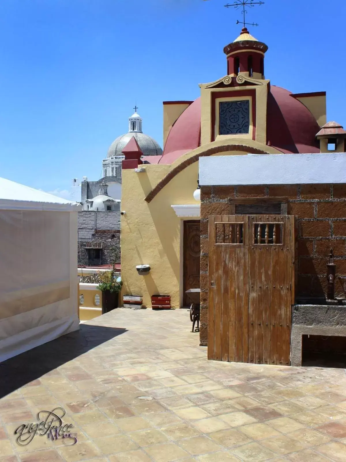 Bird's eye view, Property Building in Hotel Boutique Posada XVII