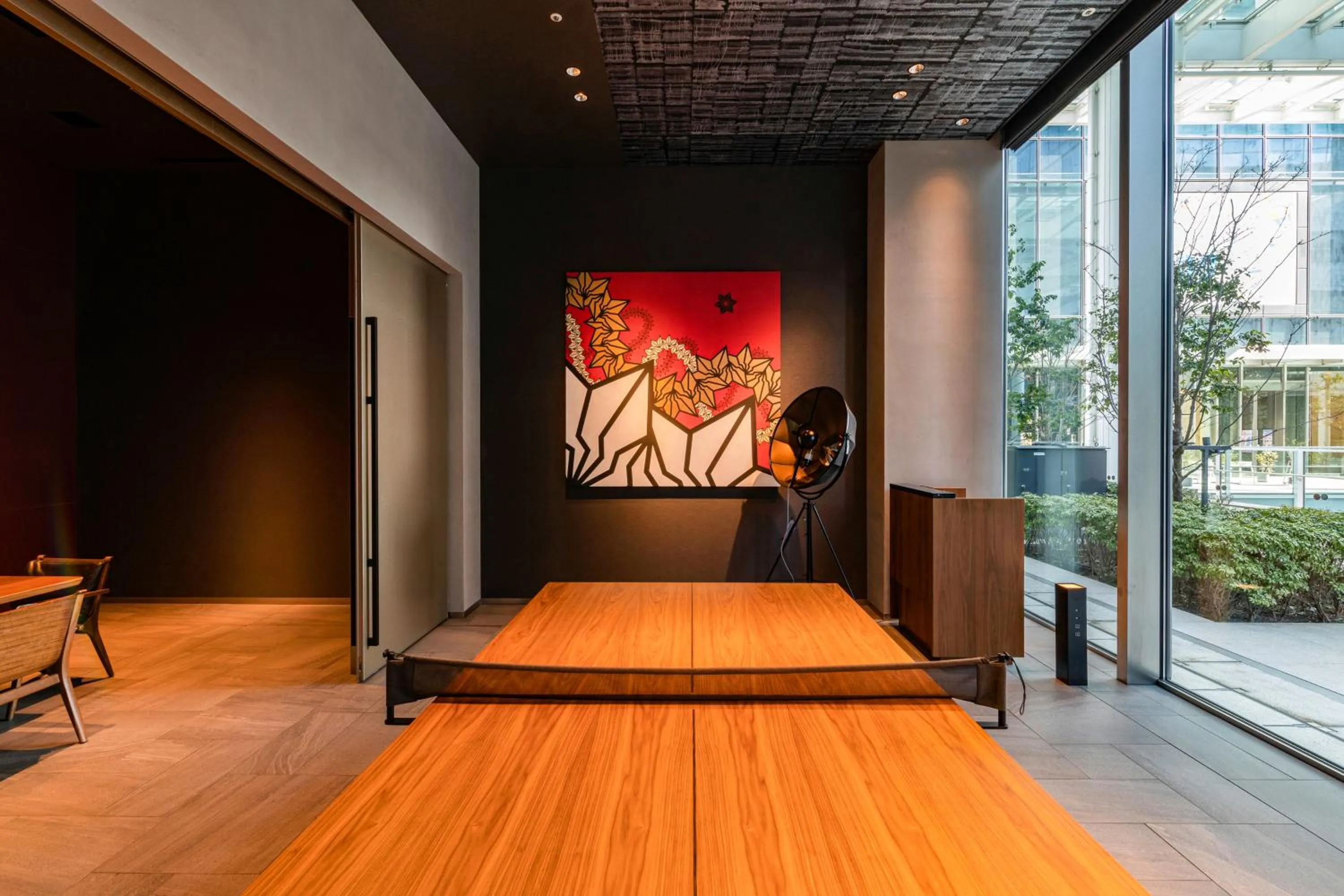 Table tennis in Pullman Tokyo Tamachi