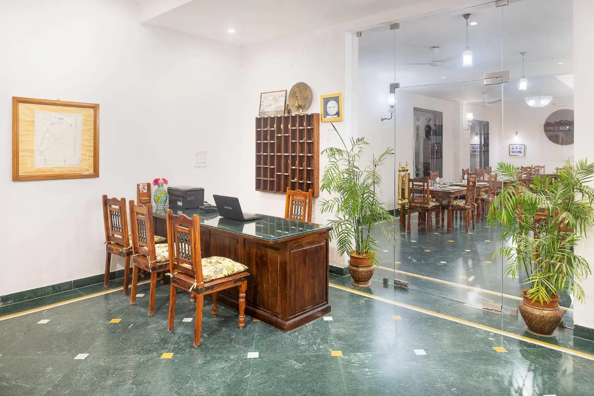 Property building in Hotel Rajasthan Palace